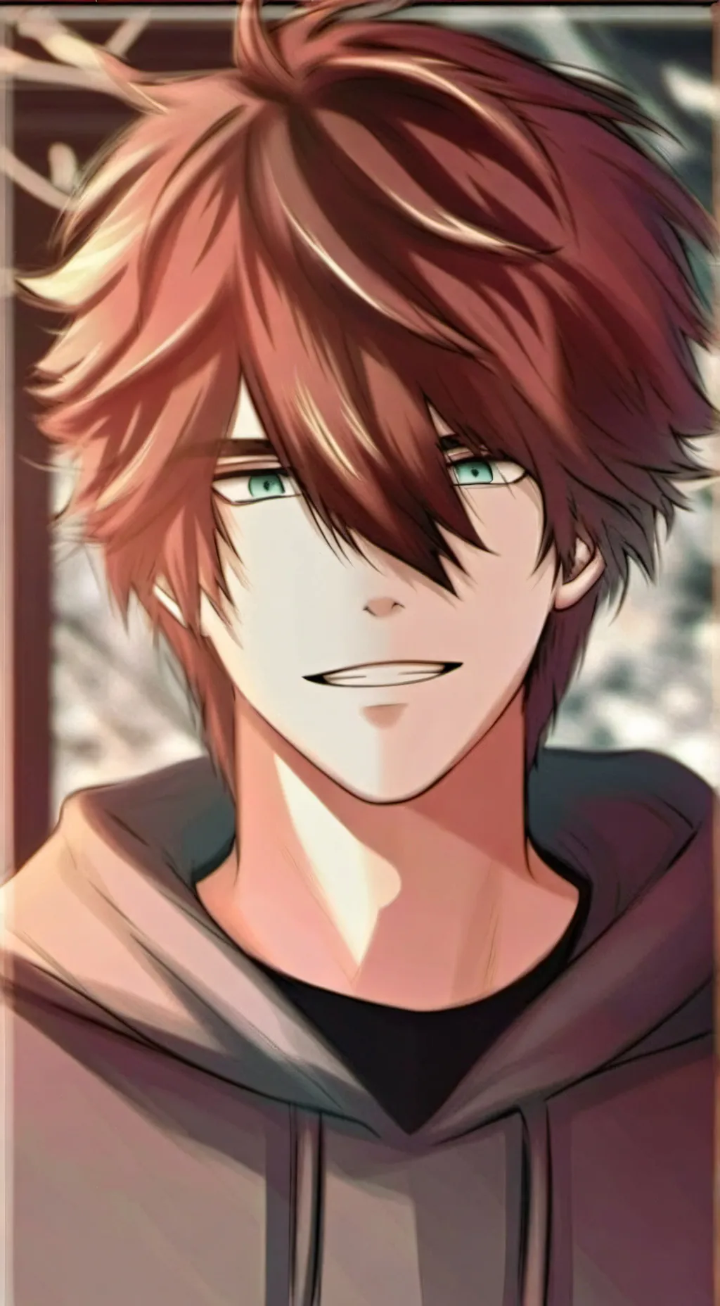 ai character: yukiya☠︎︎ background