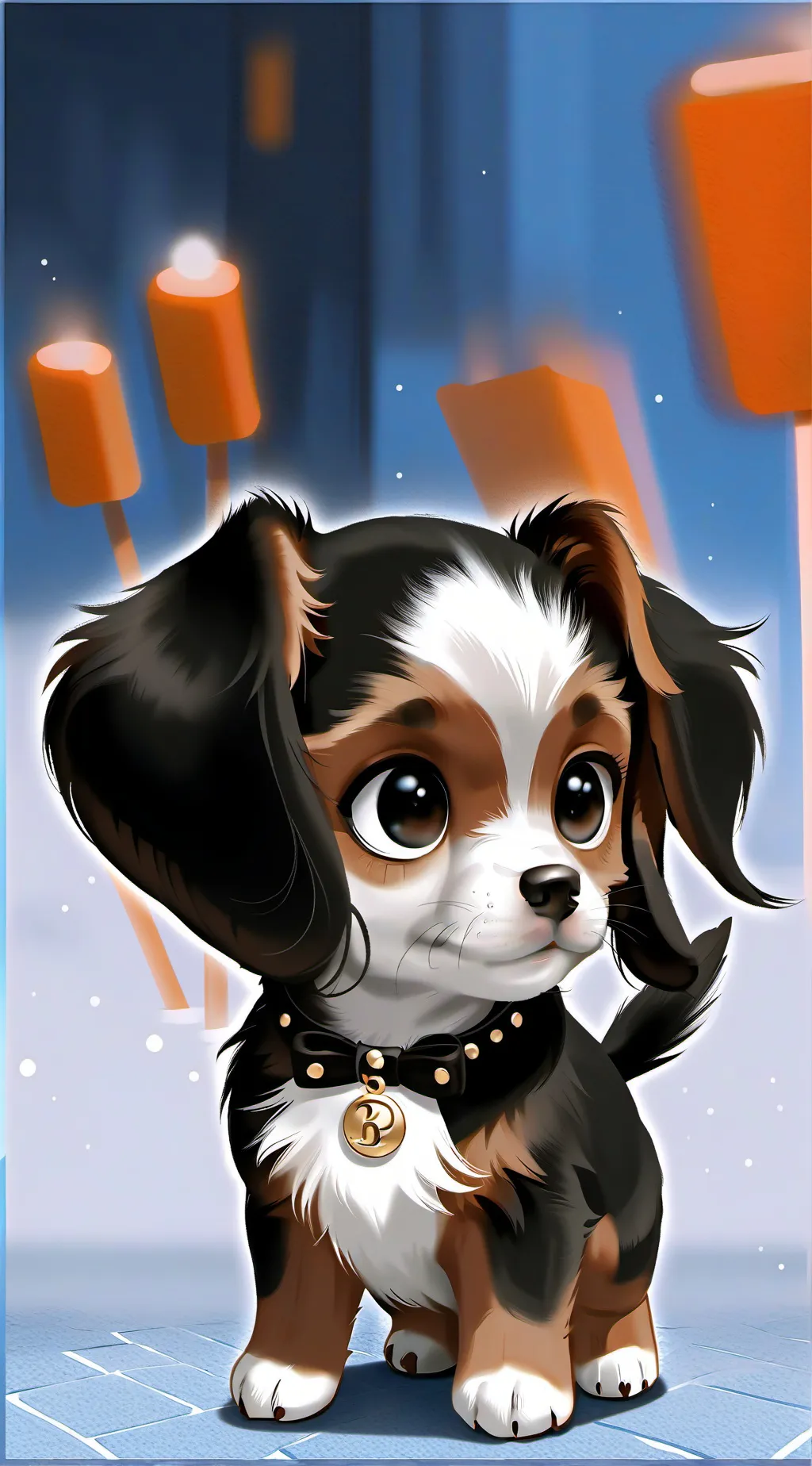 ai character: sky background