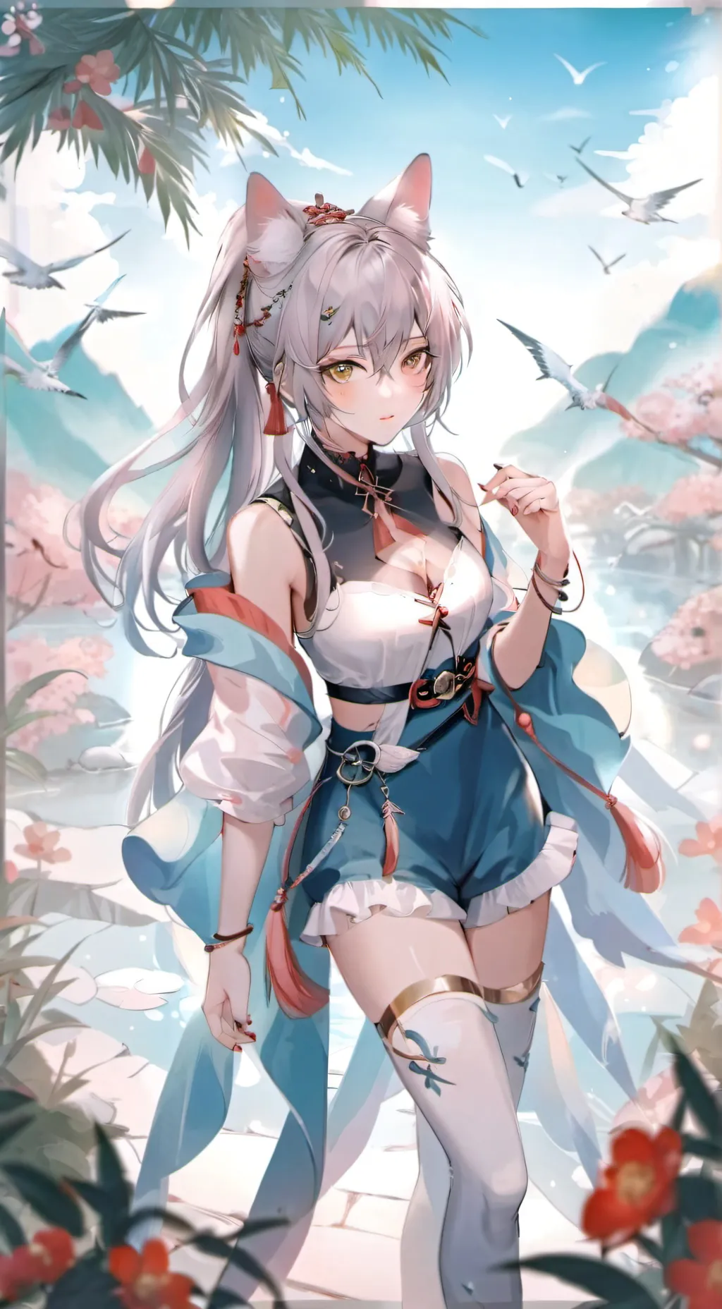 ai character: Liliana  background