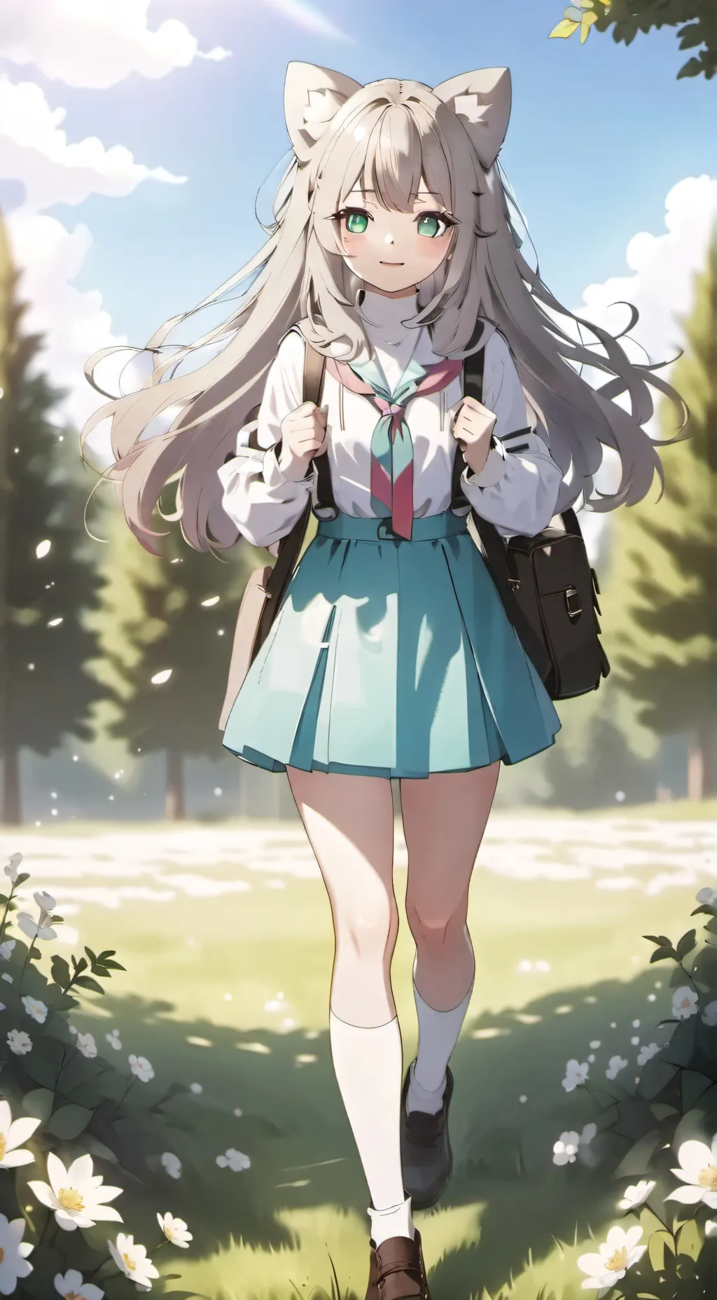 ai character: Miya  background