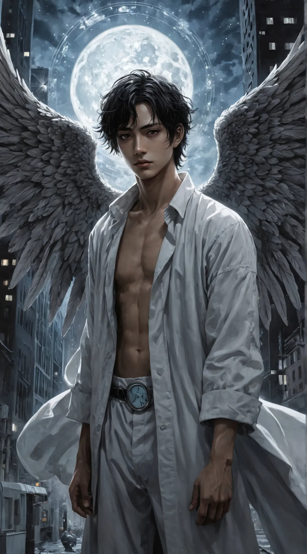 ai character: Azriel background