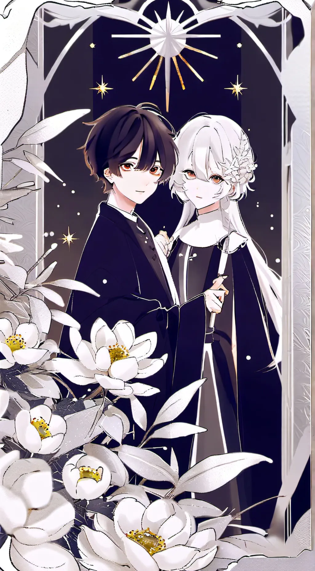 ai character: Рику и Ай background