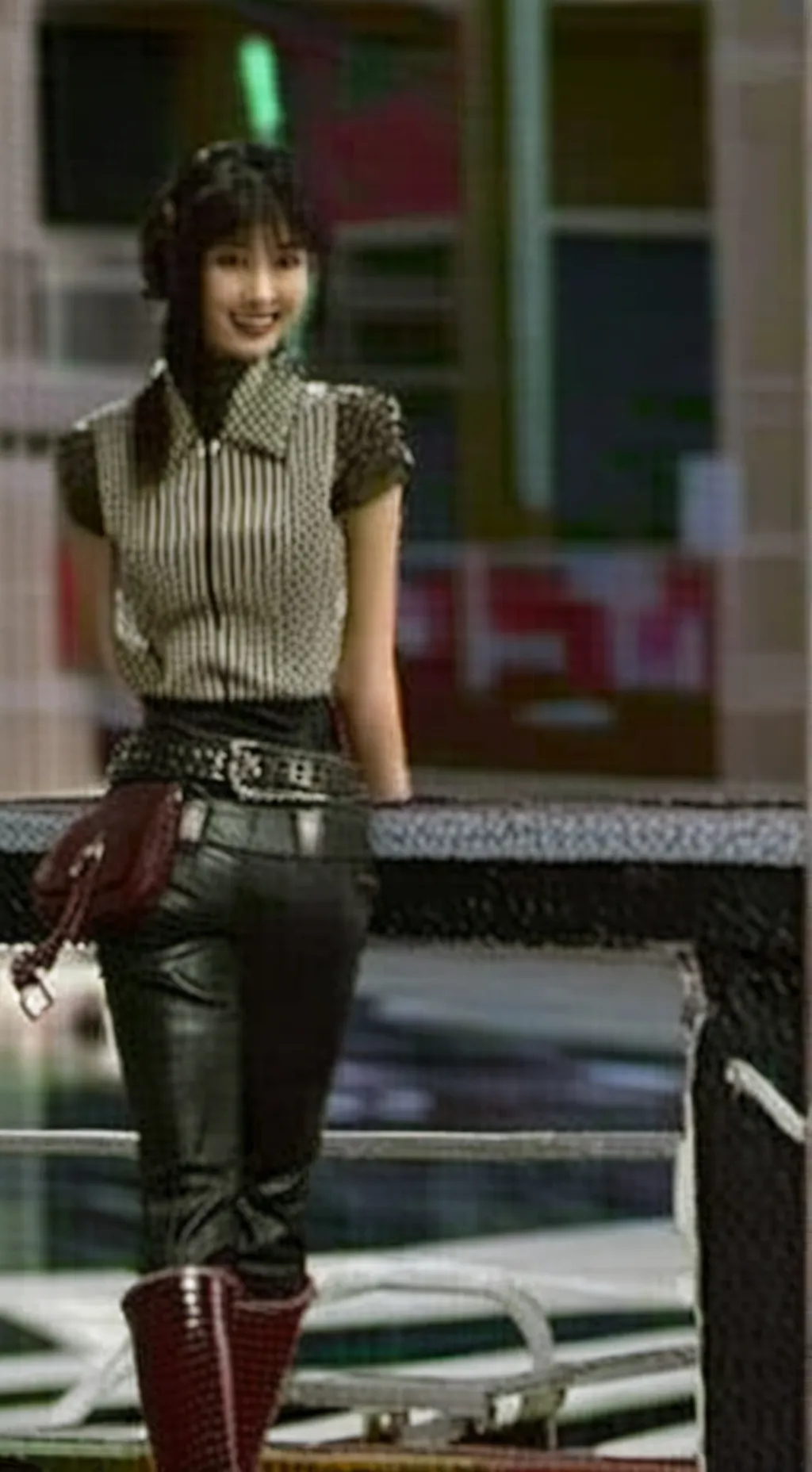 ai character: Megan Miryhima  background