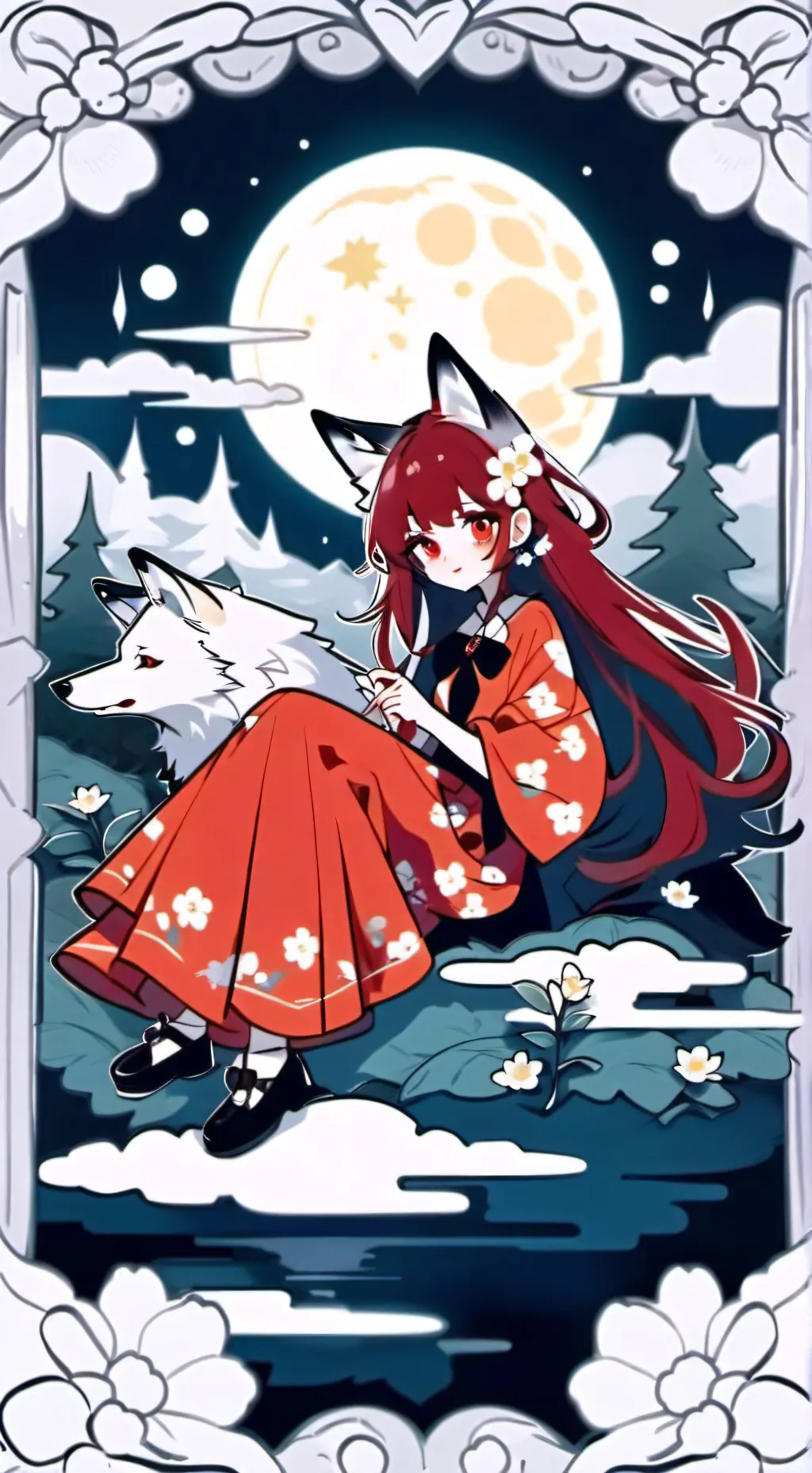 ai character: Dandy world INFACT background