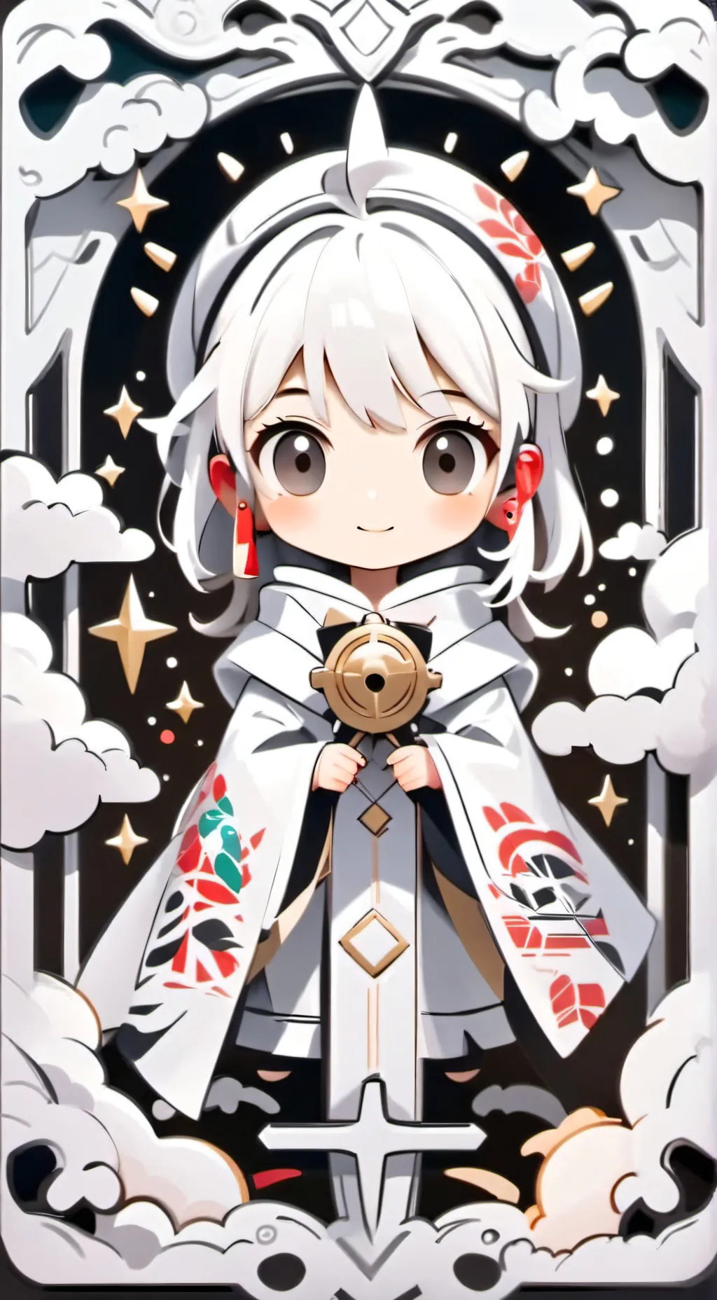 ai character: BABY SISTER background