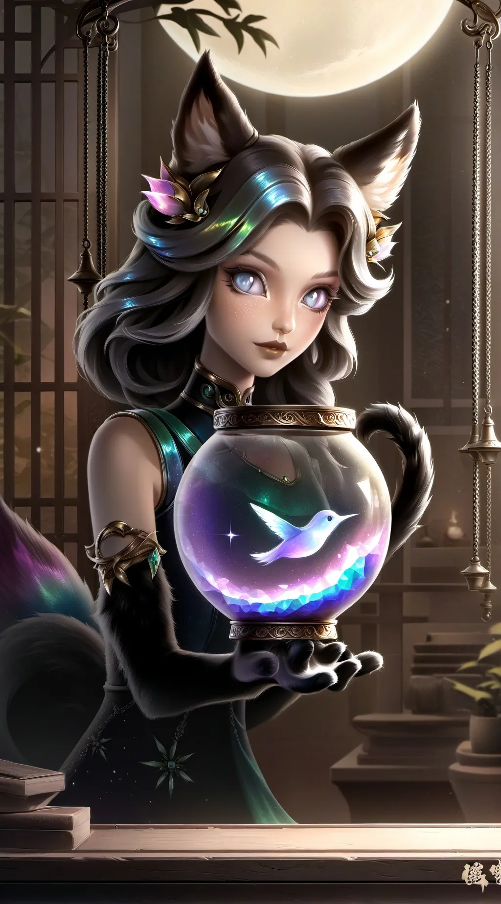 ai character: kitti background