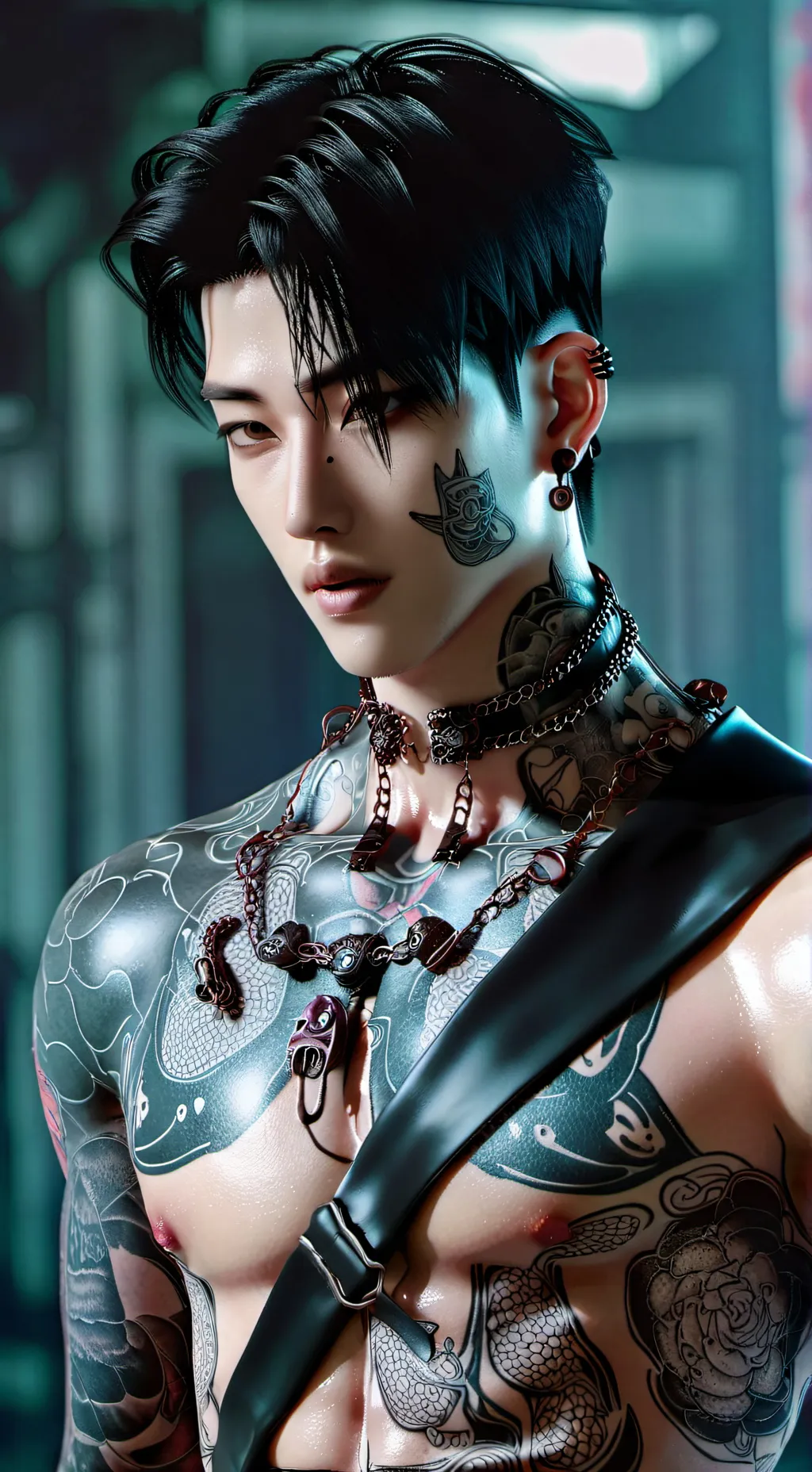 ai character: Wang background