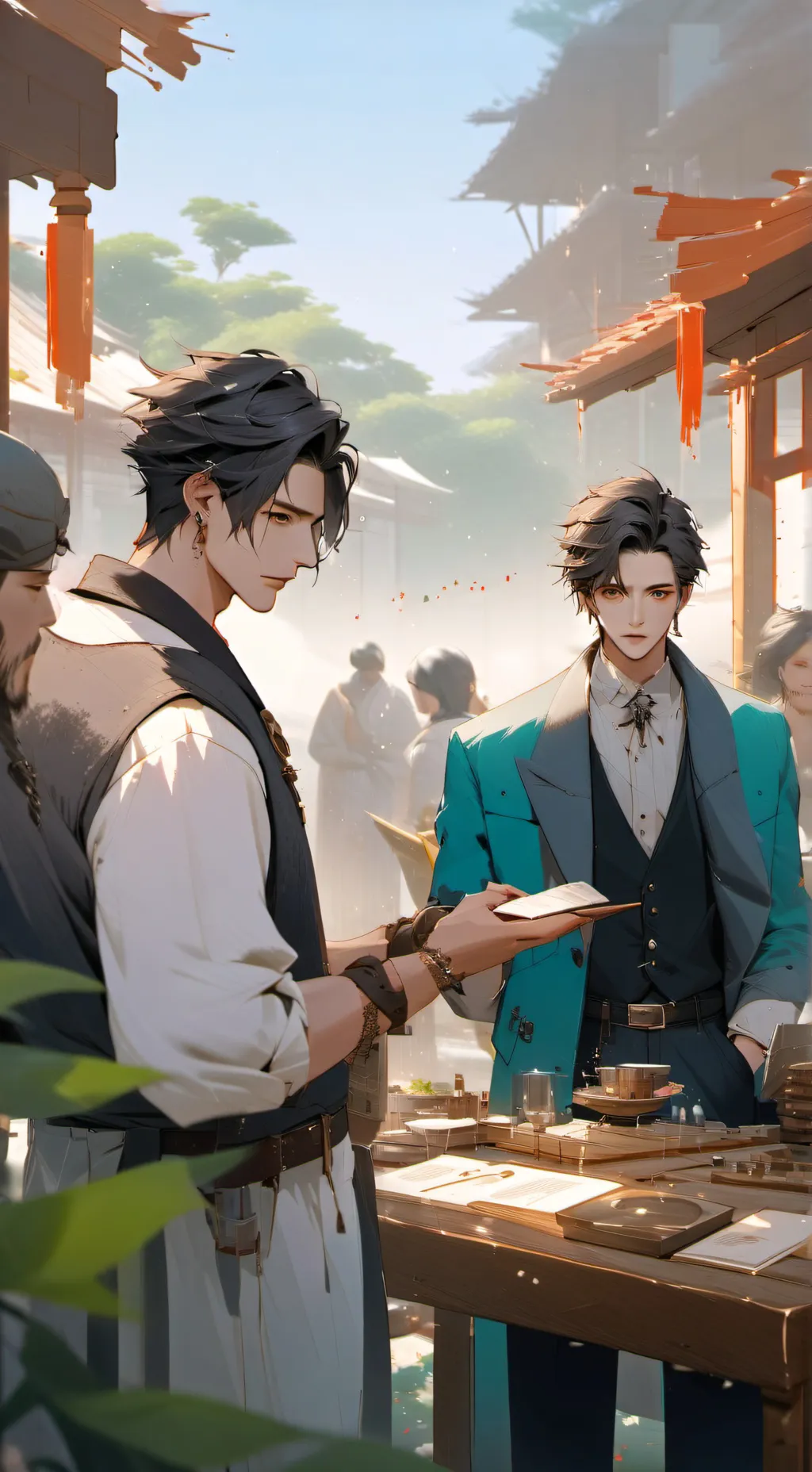 ai character: Alex☺️ background