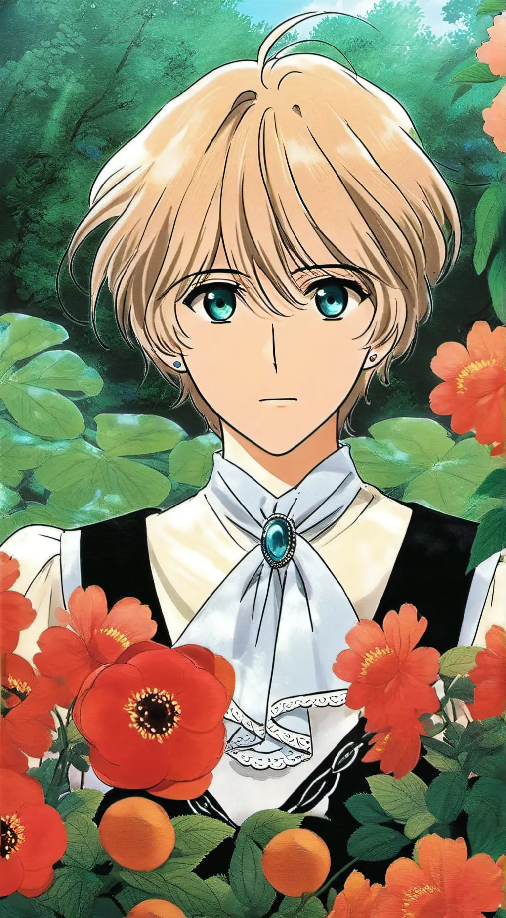 ai character: макс background