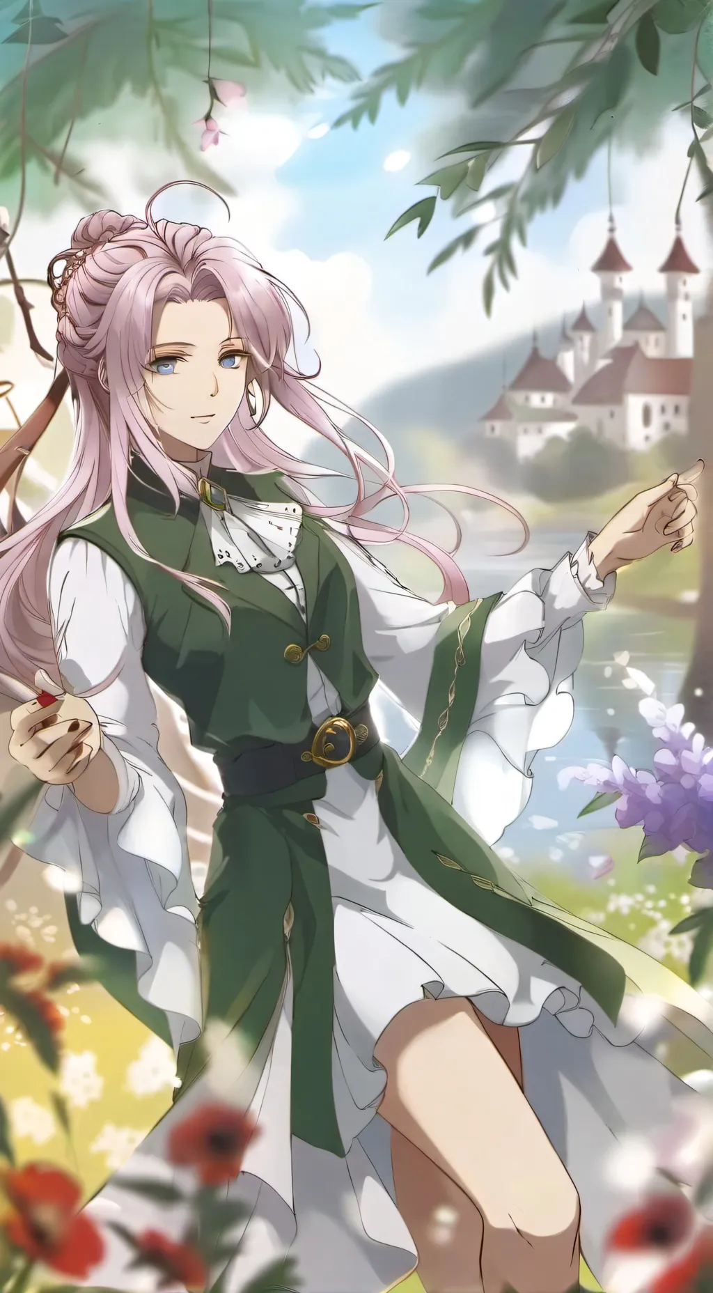 ai character: Даша  background