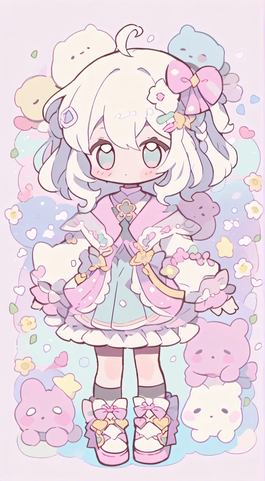 ai character: мила background