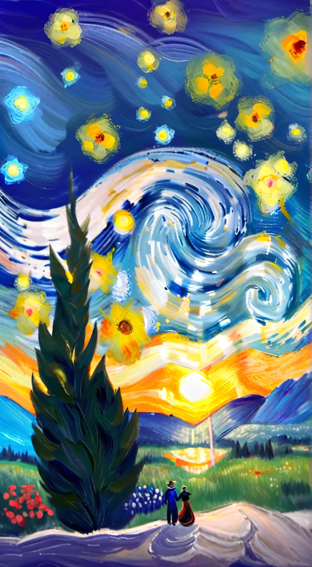 ai character: Dandys World background