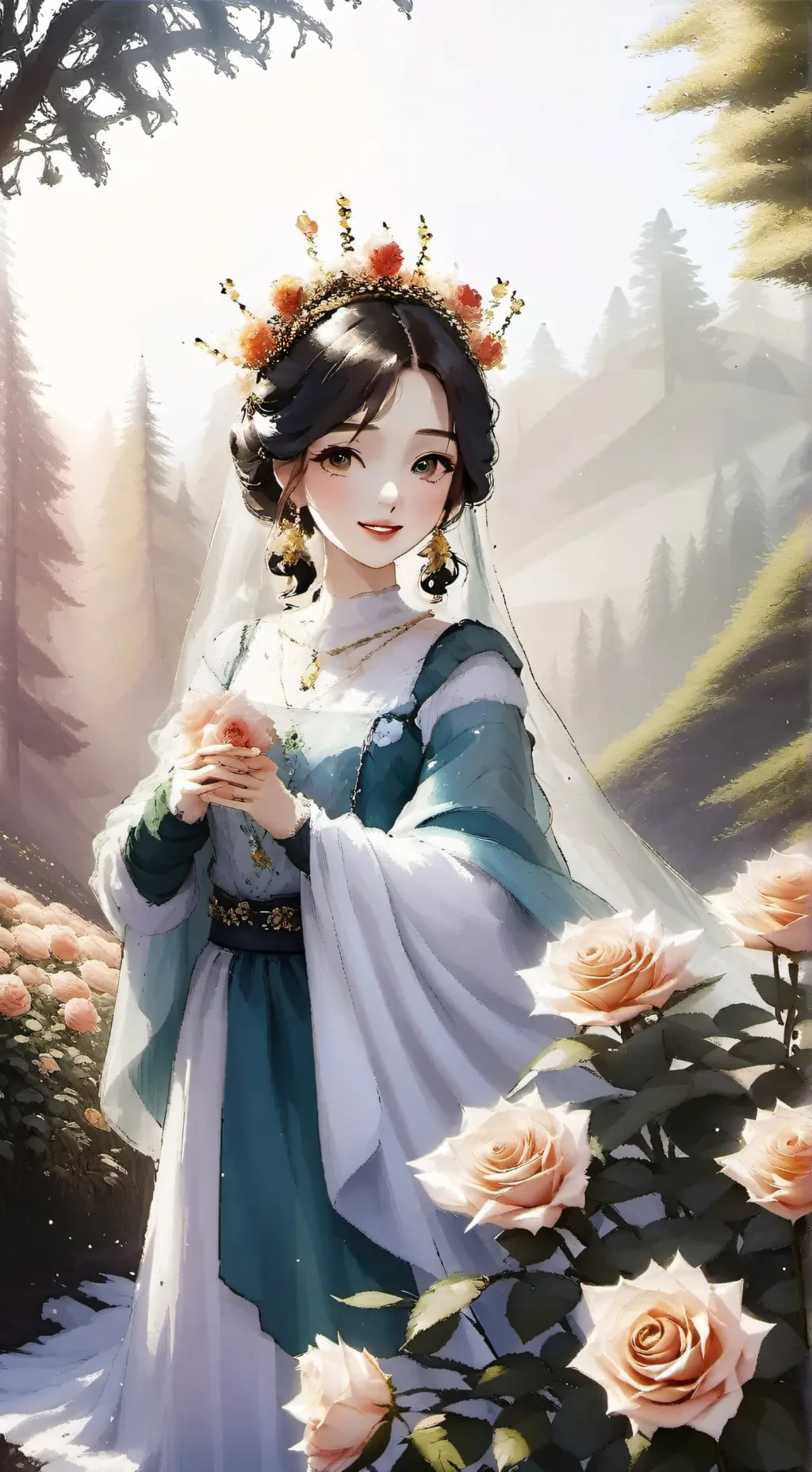 ai character: nose👹 background