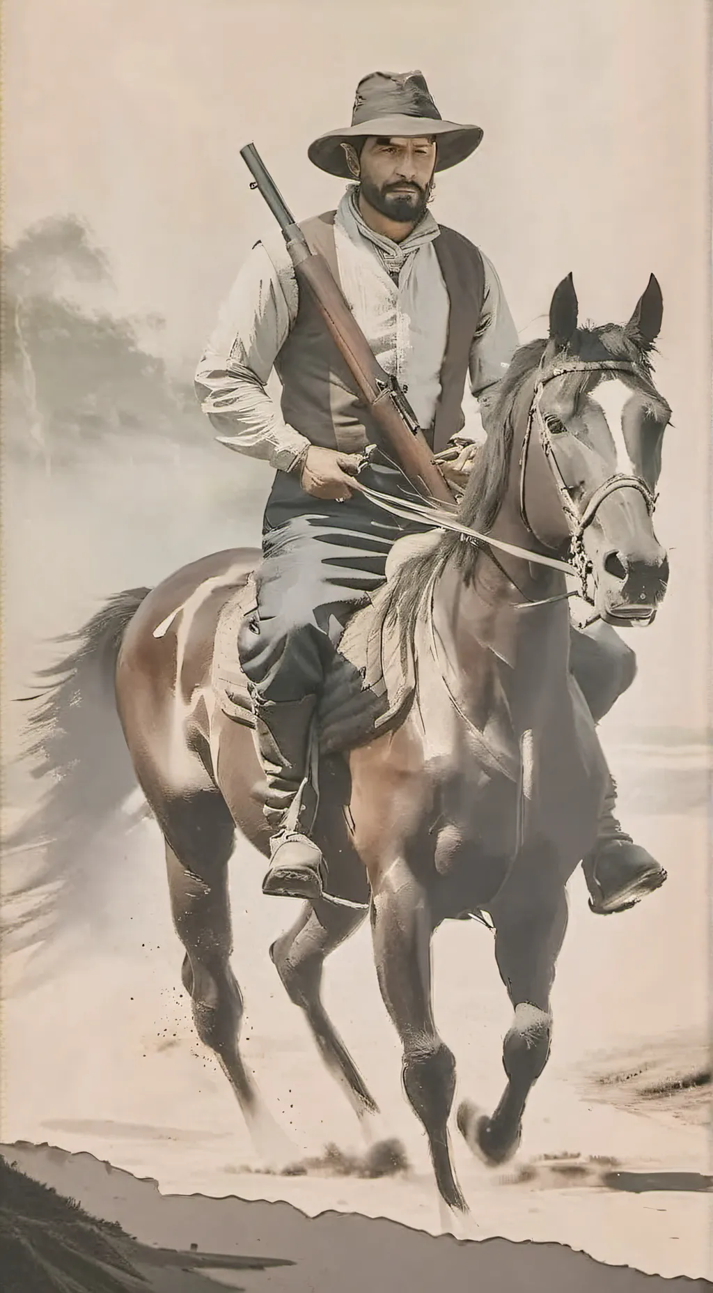 ai character: Matt silvers  background