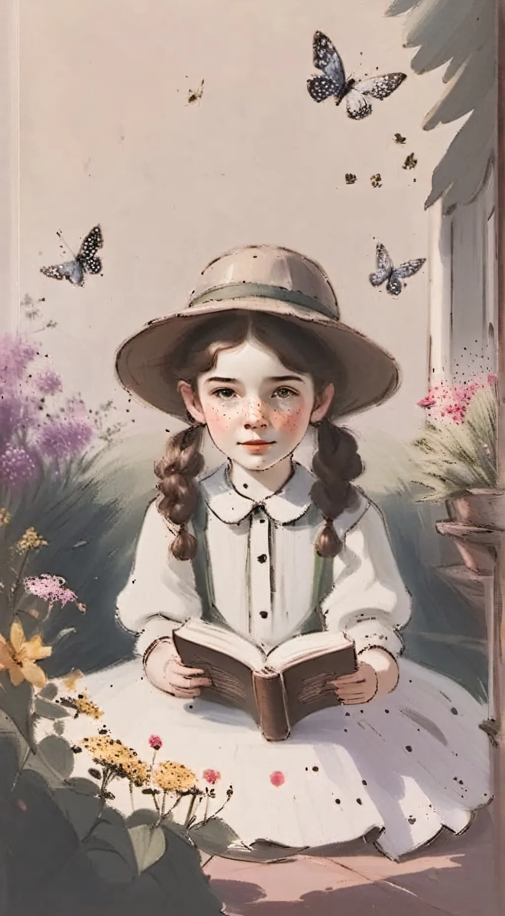 ai character: lilly background