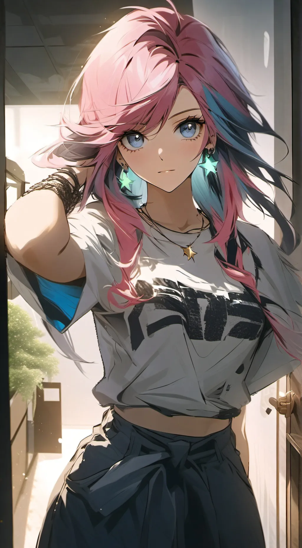 ai character: Rei background