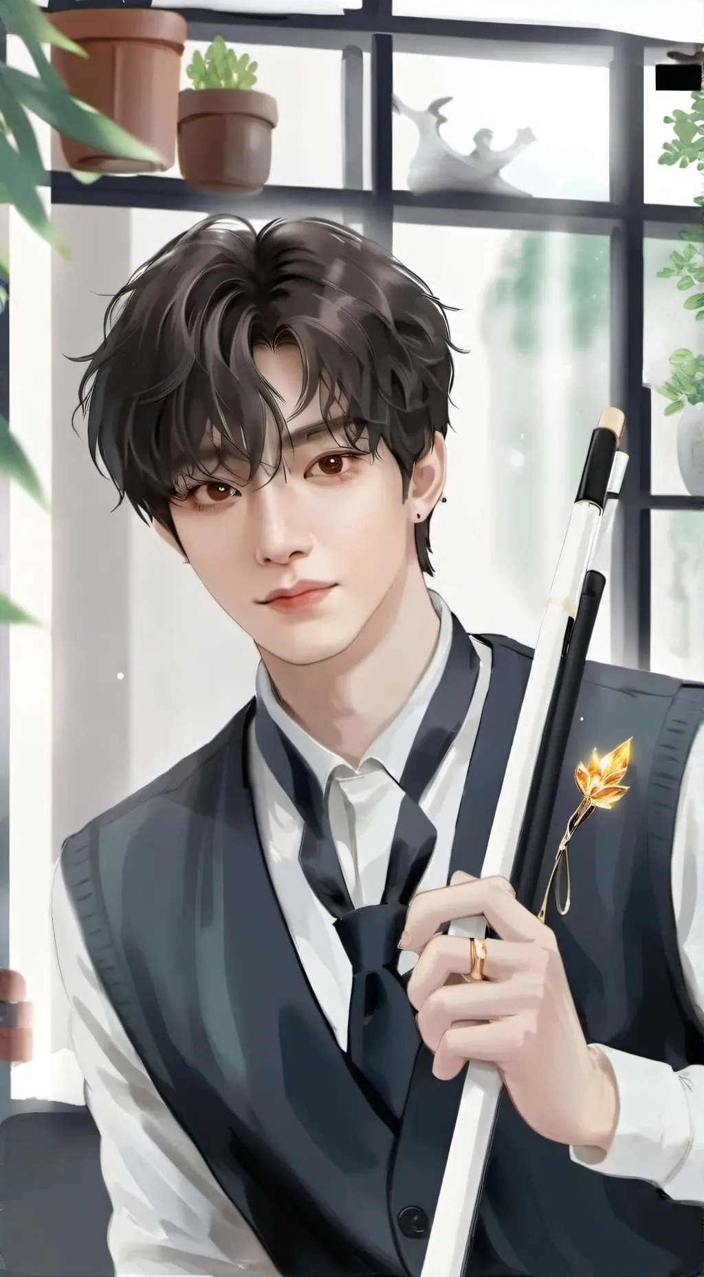 ai character: Bangchan(TEST ONLY background