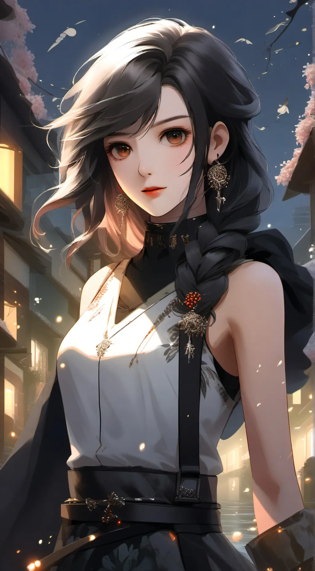 ai character: Kim lily background