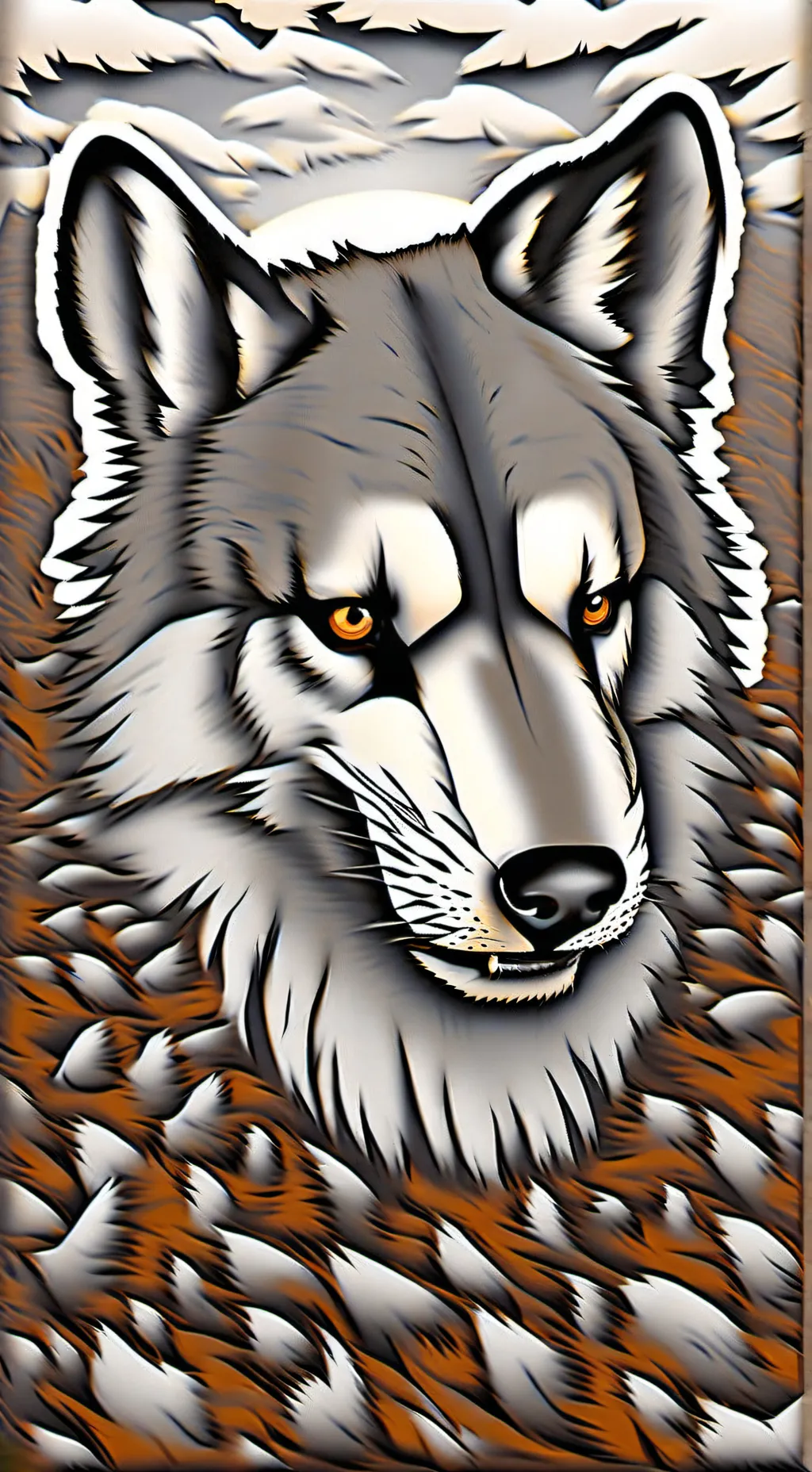 ai character: Rocky background