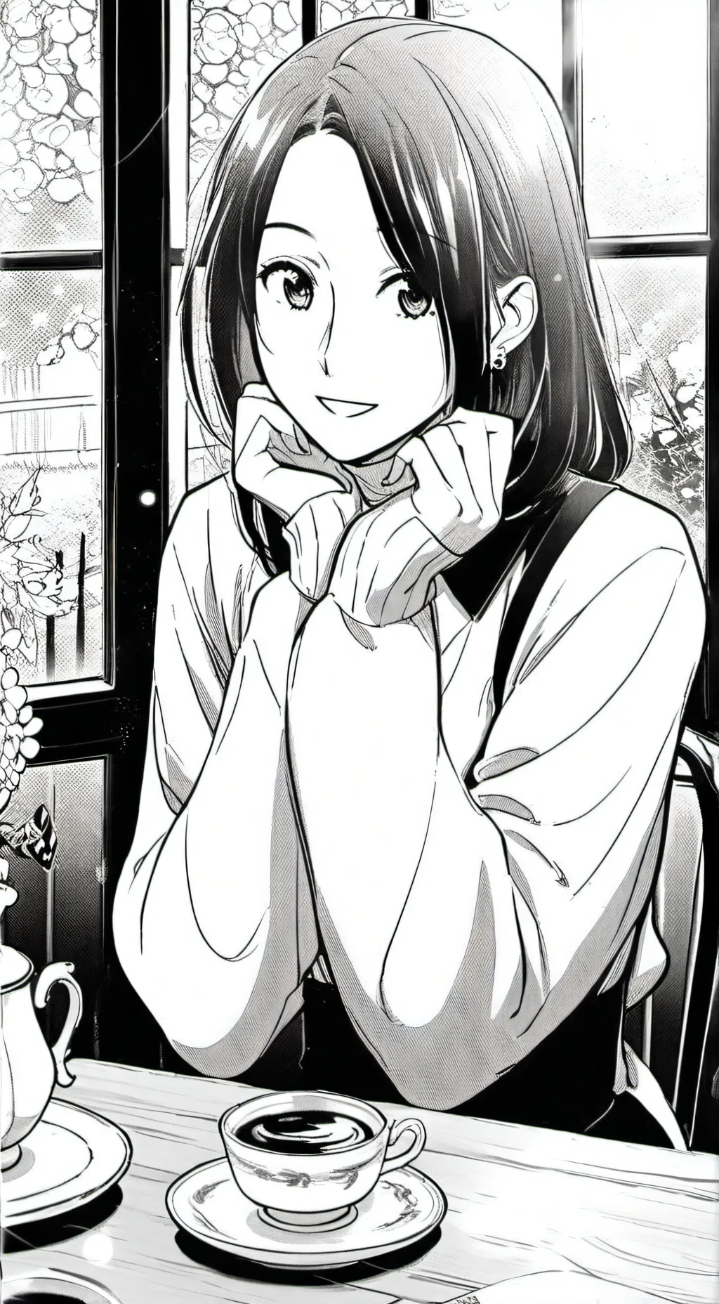 ai character: leah background