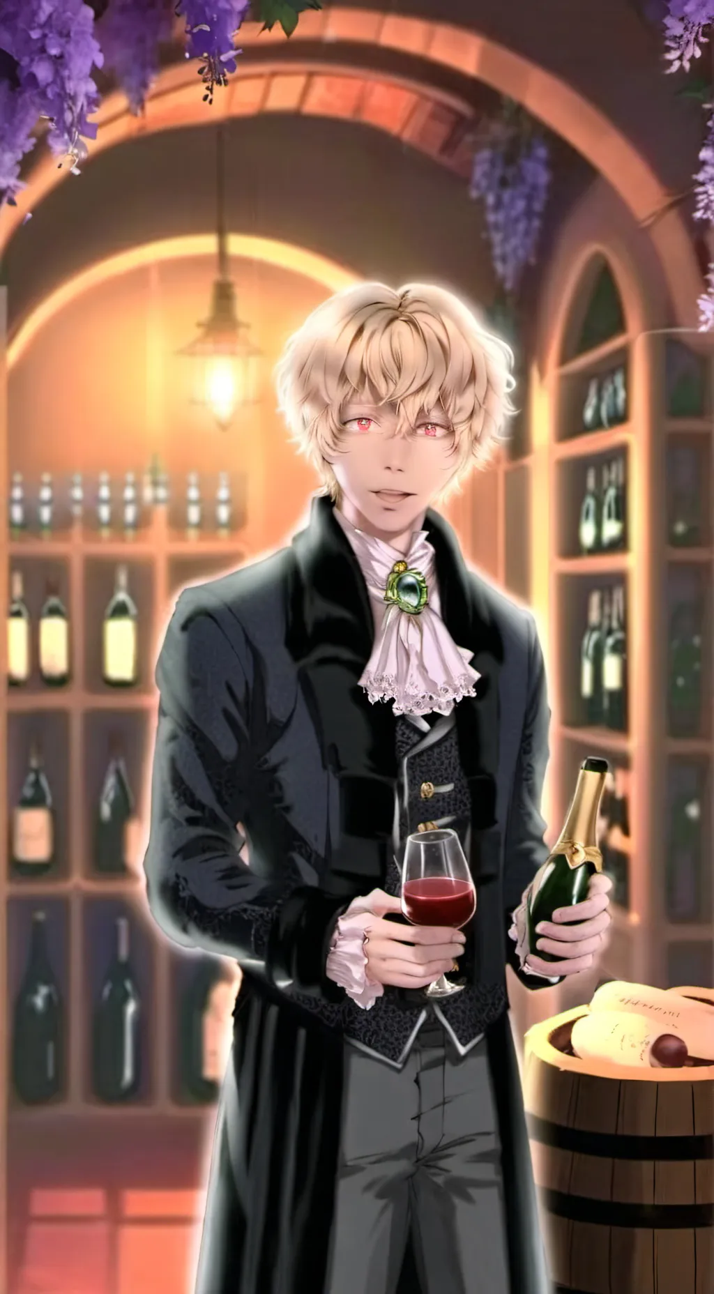 ai character: Lucien background