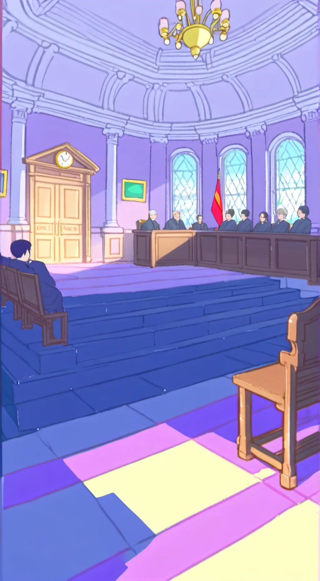 ai character: objection background