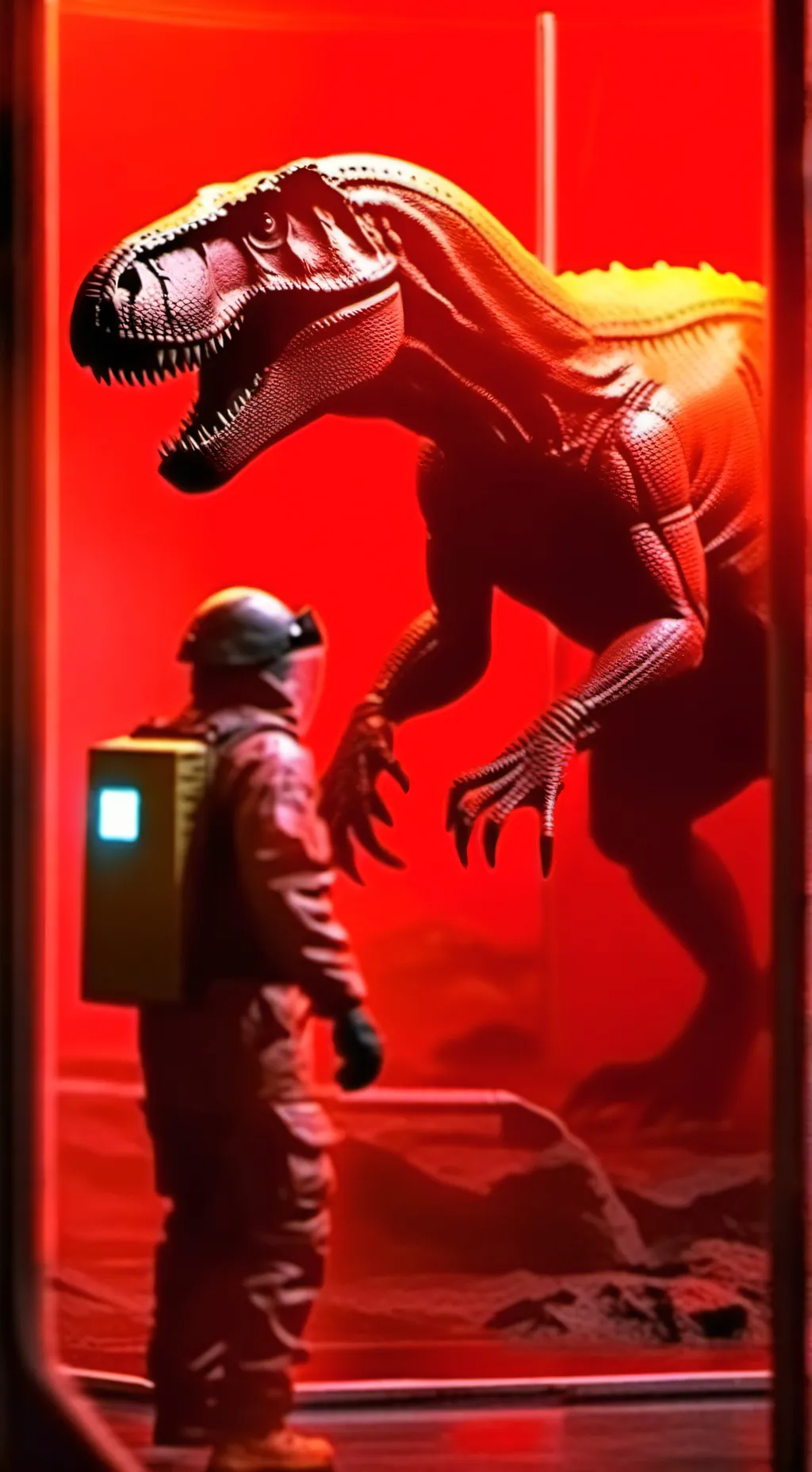 ai character: D-rex background