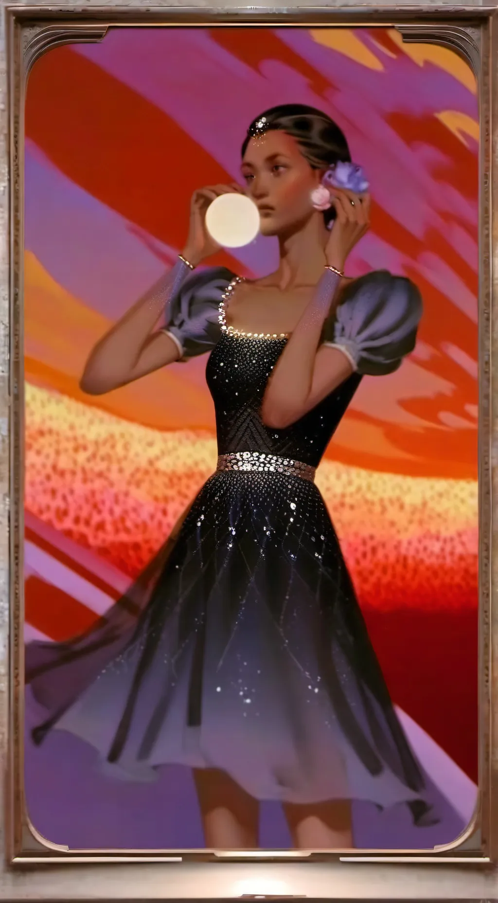 ai character: roberta:roby💕🍓 background