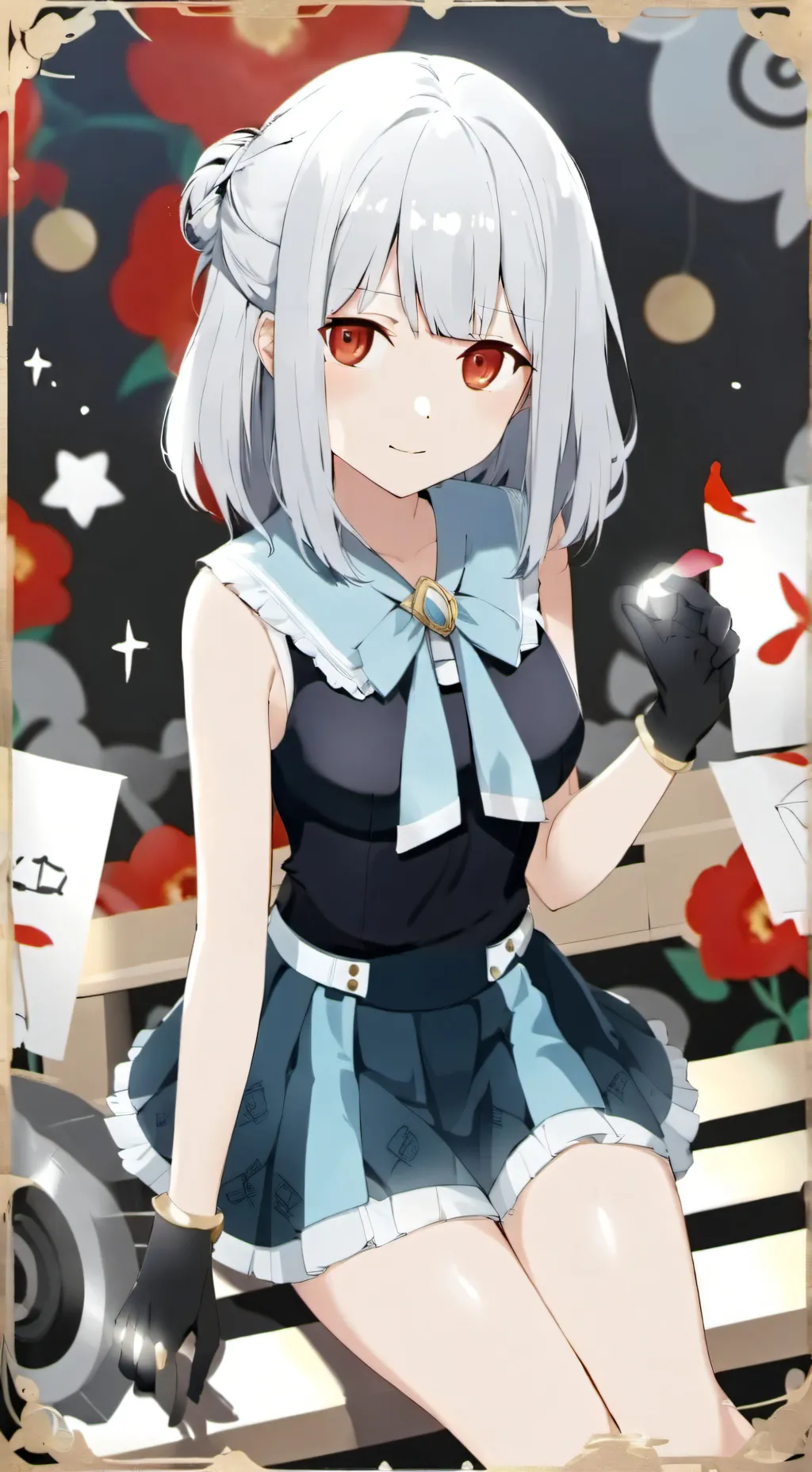 ai character: Sarah background