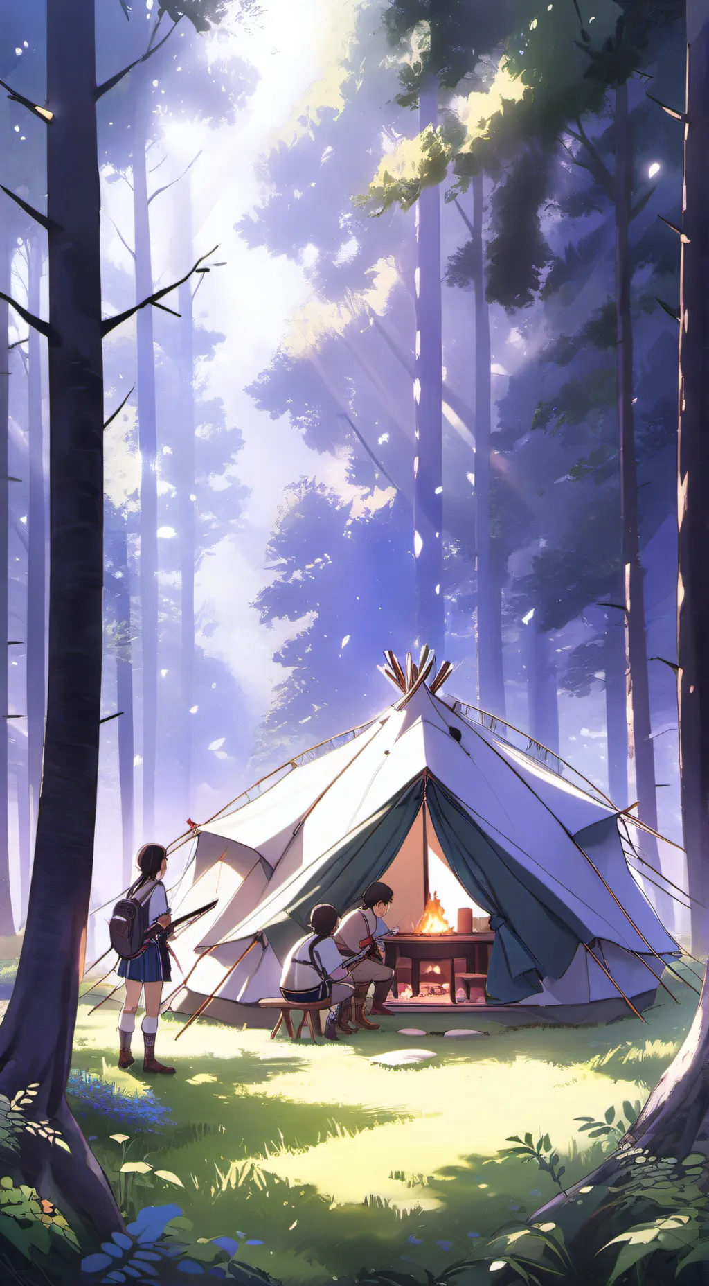 ai character: percabeth 🌊🔱 background