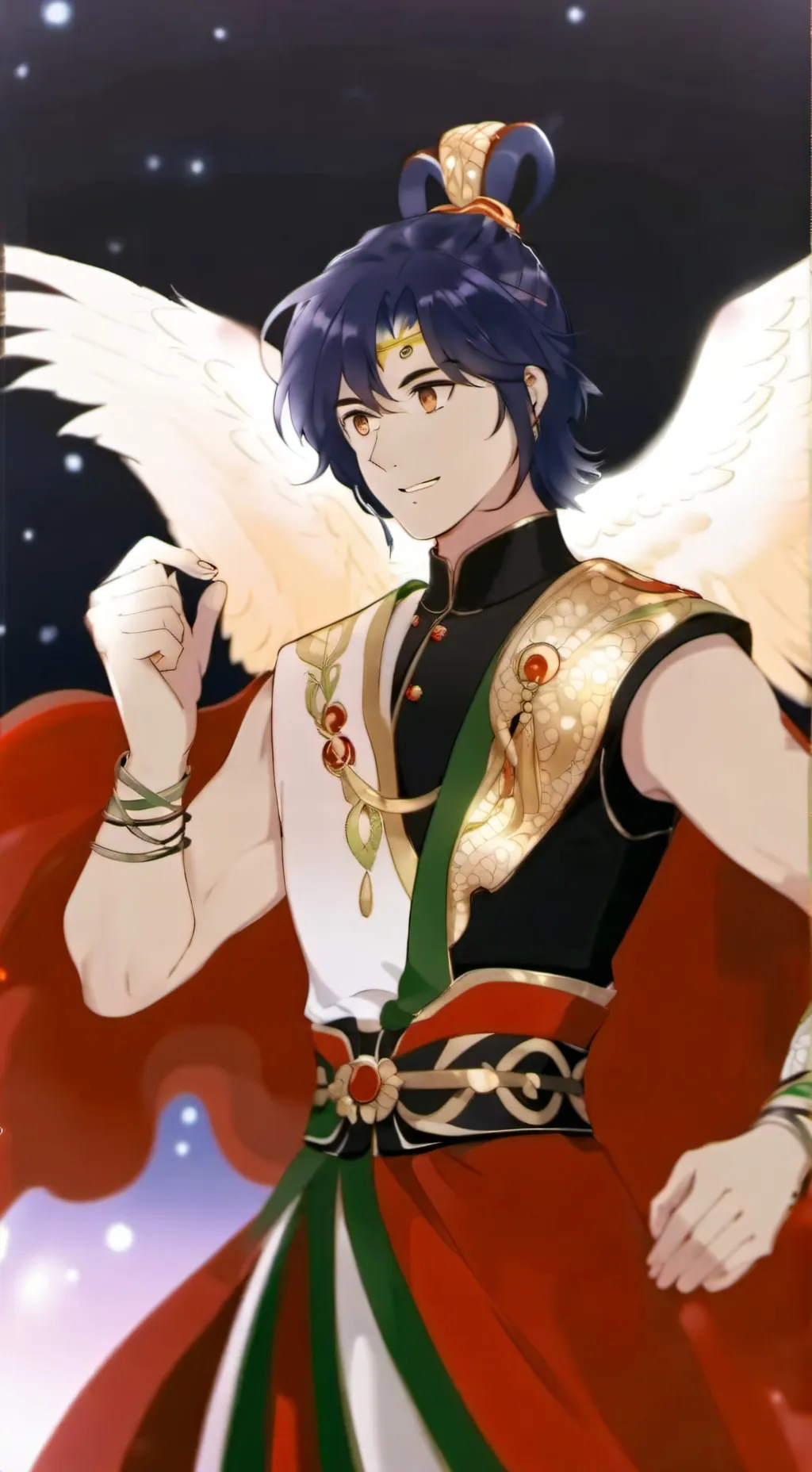 ai character: Heaven's gate's background