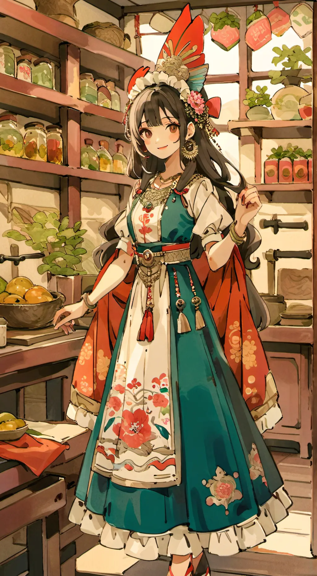 ai character: cynthia 😘🥰💋 background