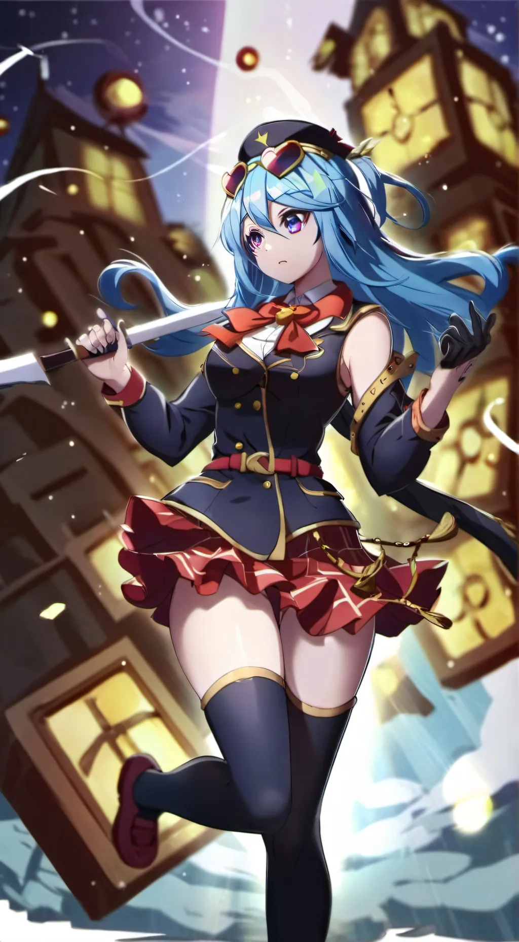 ai character: Hatsune Miku background