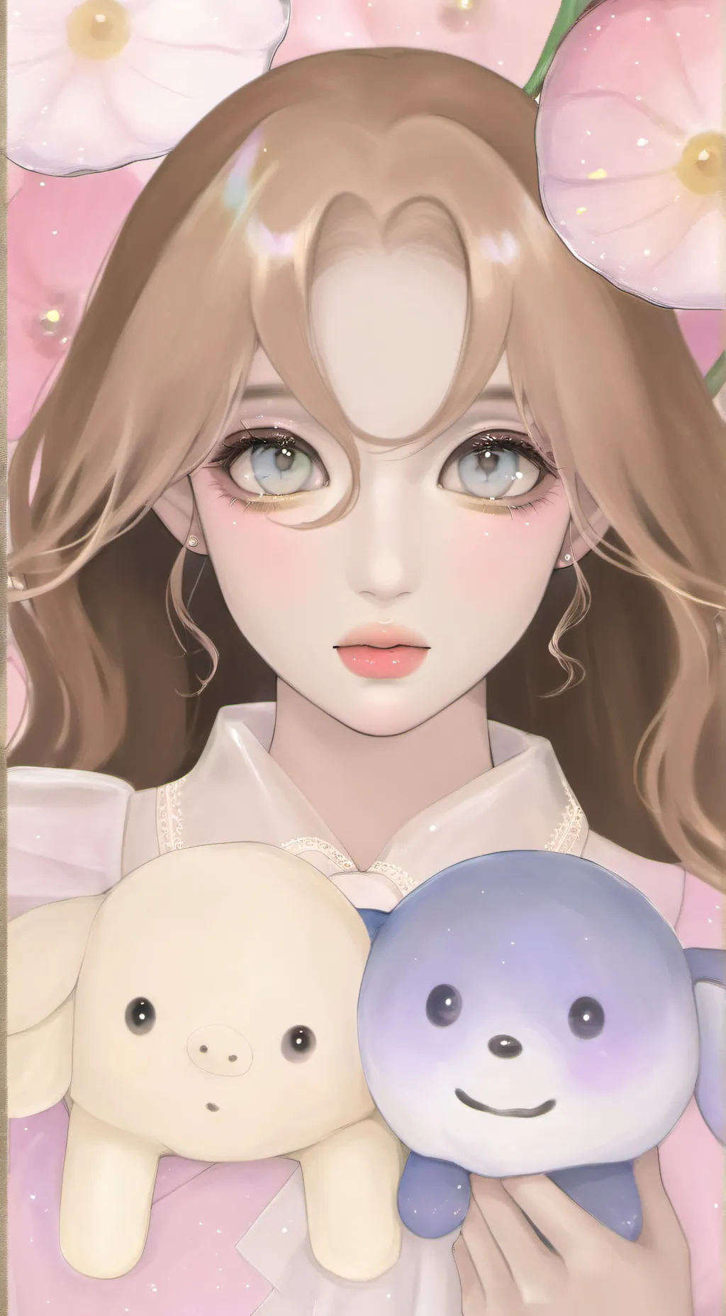 ai character: luna background