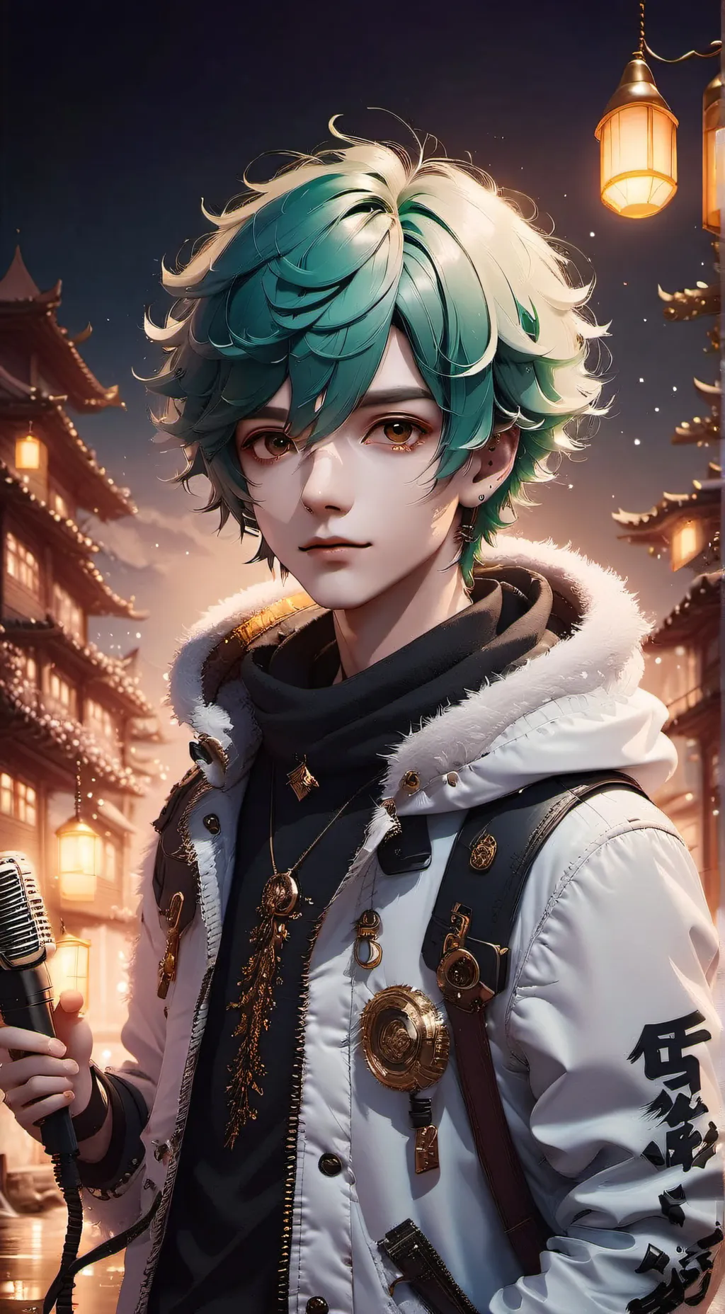 ai character: hunter background