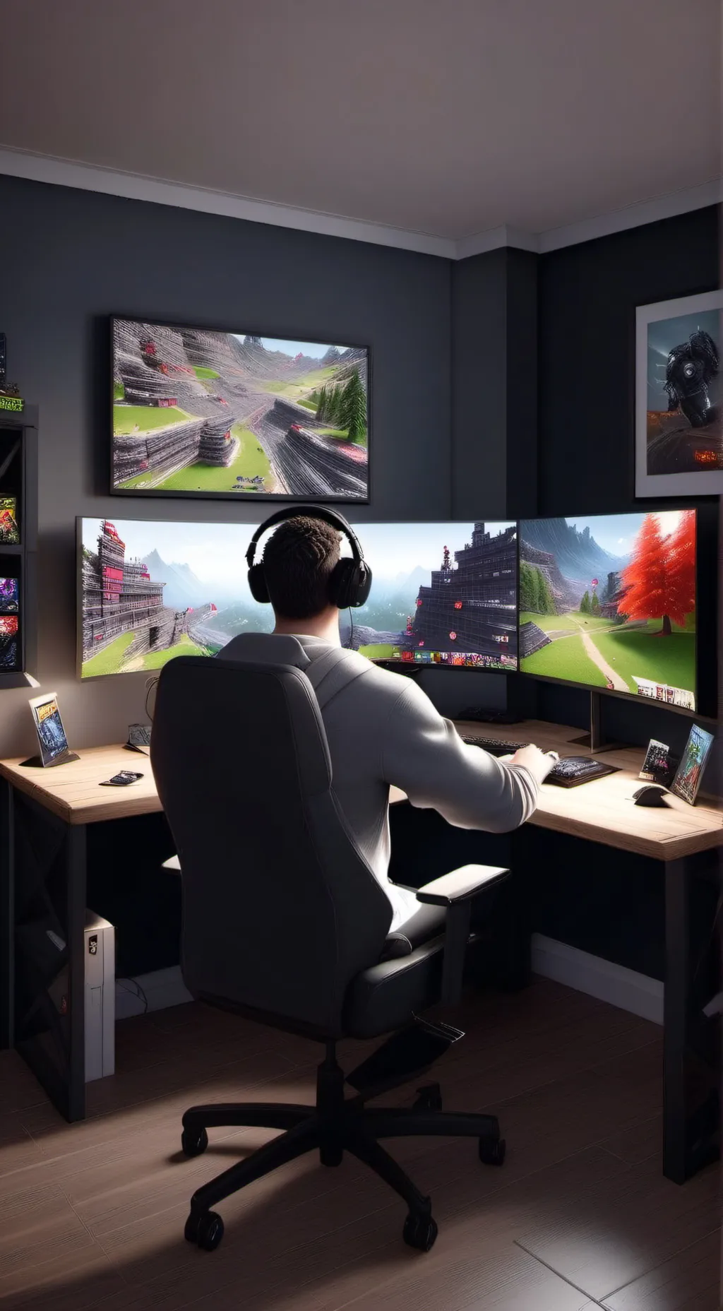 ai character: roblox man background