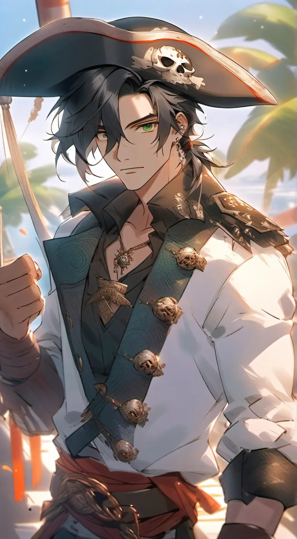 ai character: Moris background