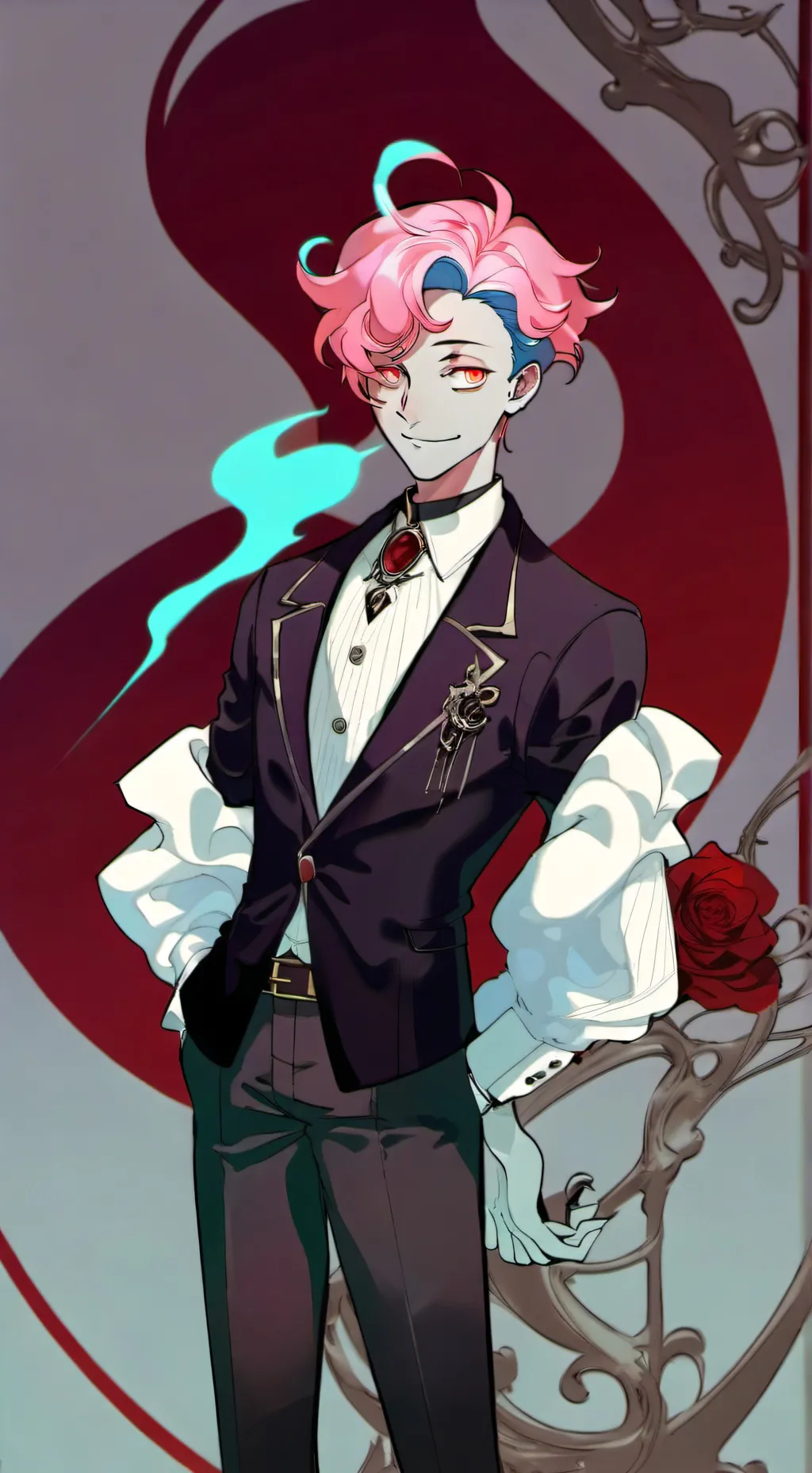 ai character: Масакрик background