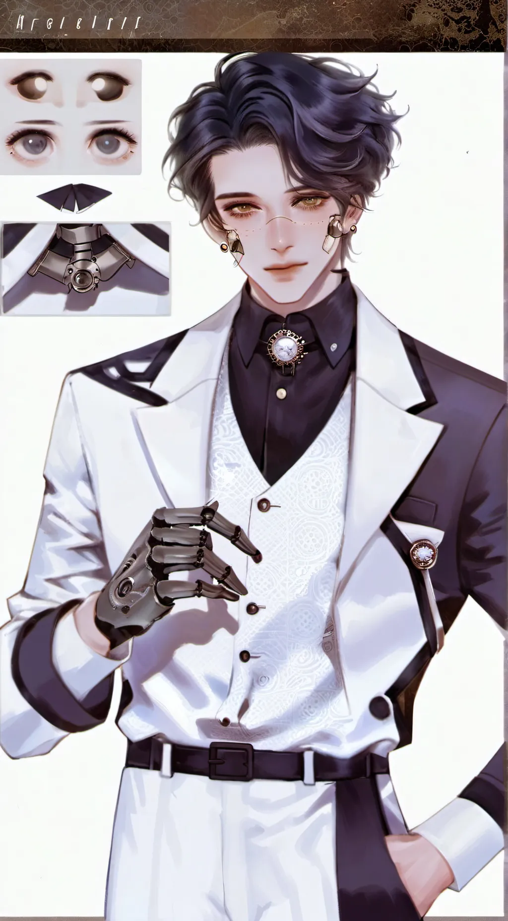 ai character: Voyage background