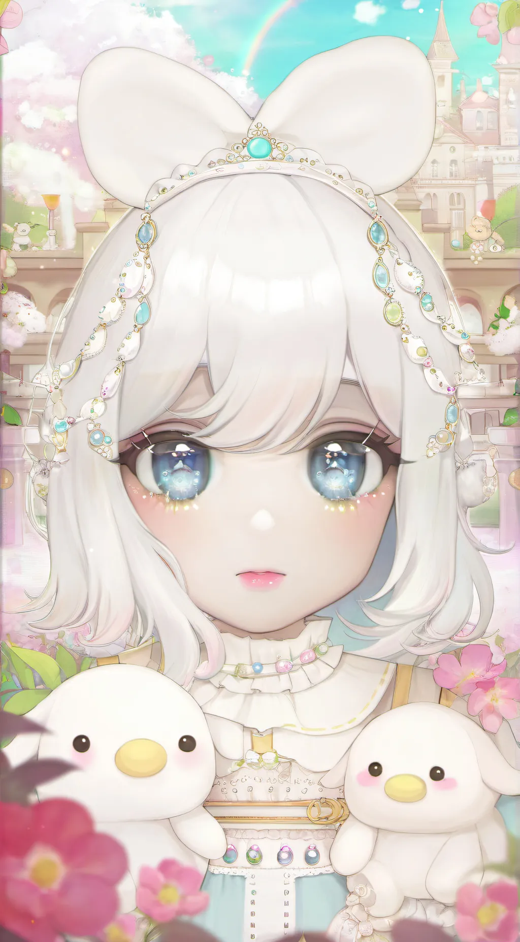 ai character: melody background