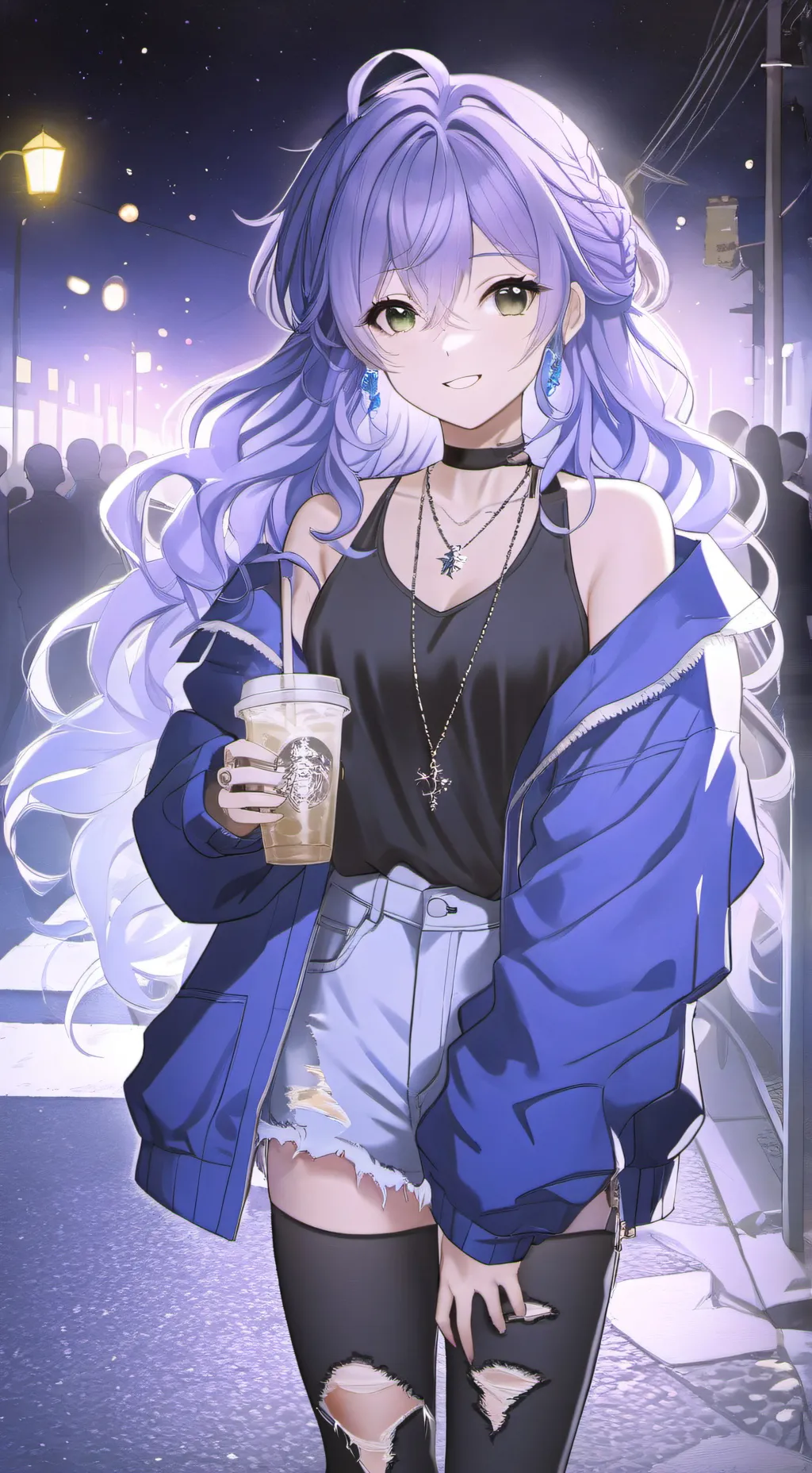 ai character: 🪩Daniela🫧 background