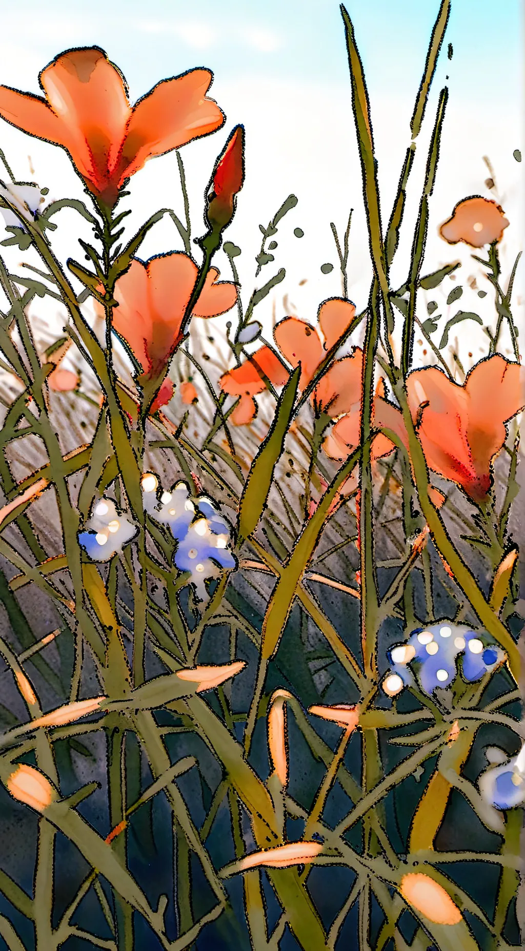 ai character: go touch grass💀💀💀🙏 background