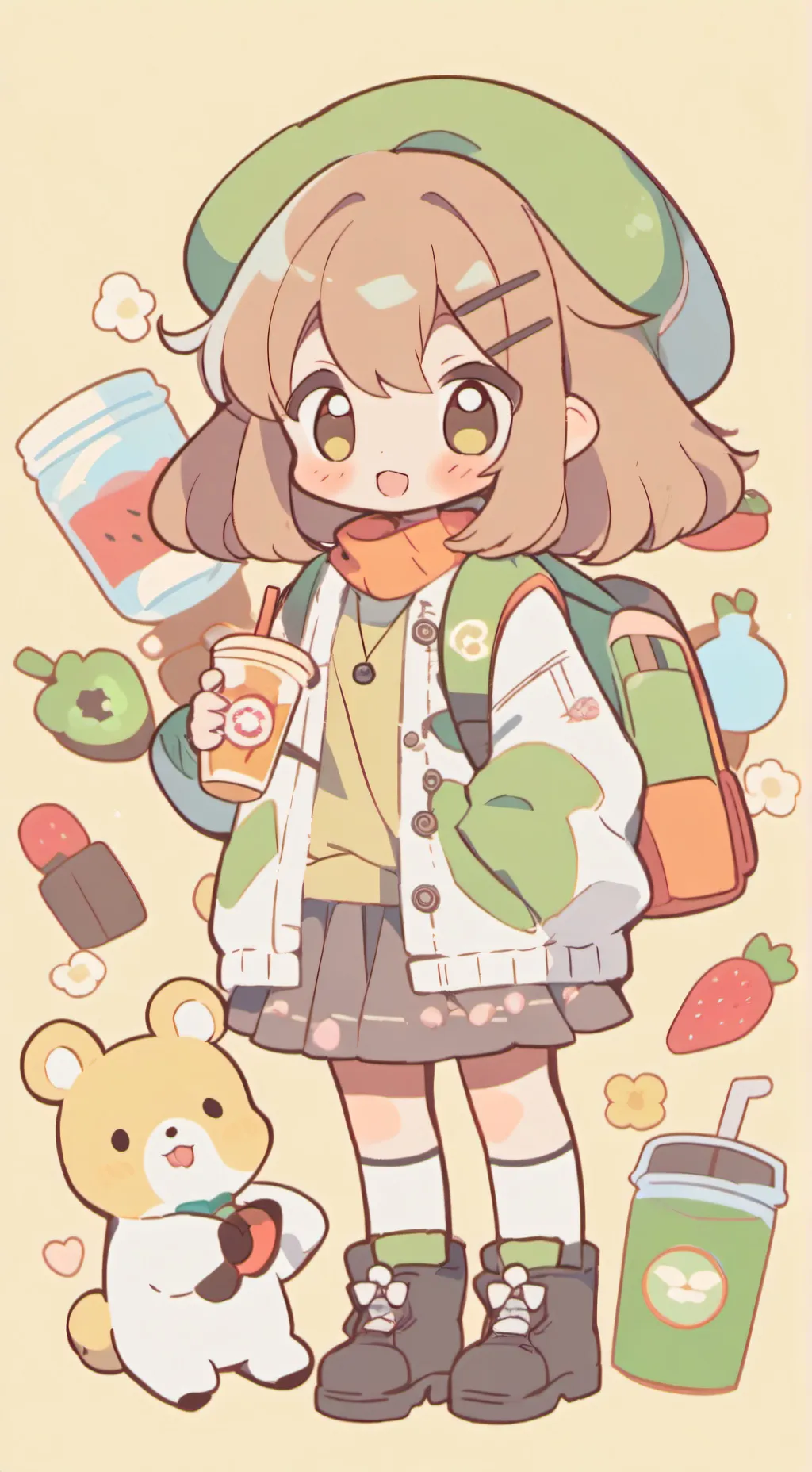 ai character: Boys must obey background