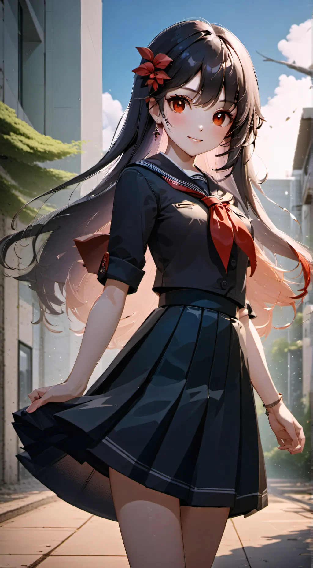 ai character: Emily  background