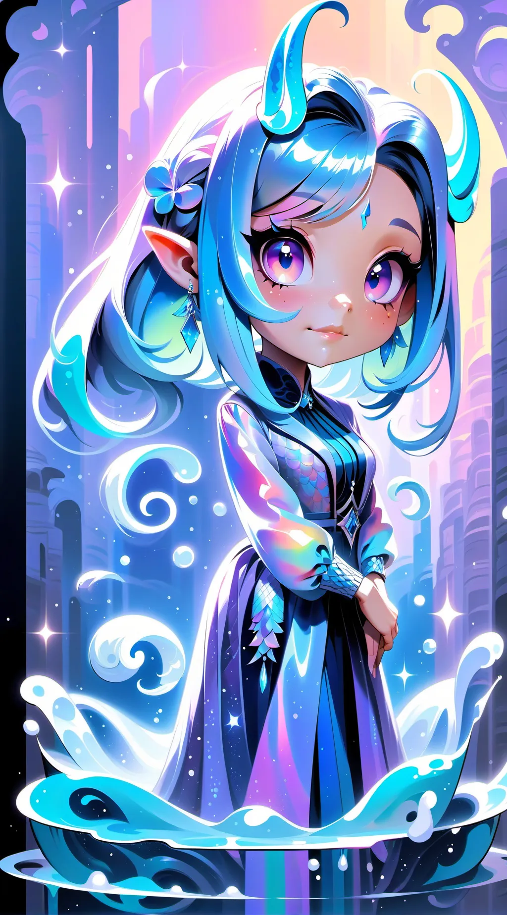 ai character: Oceana background