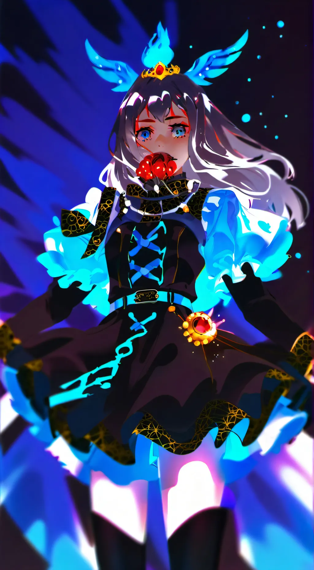 ai character: fight with powers! background