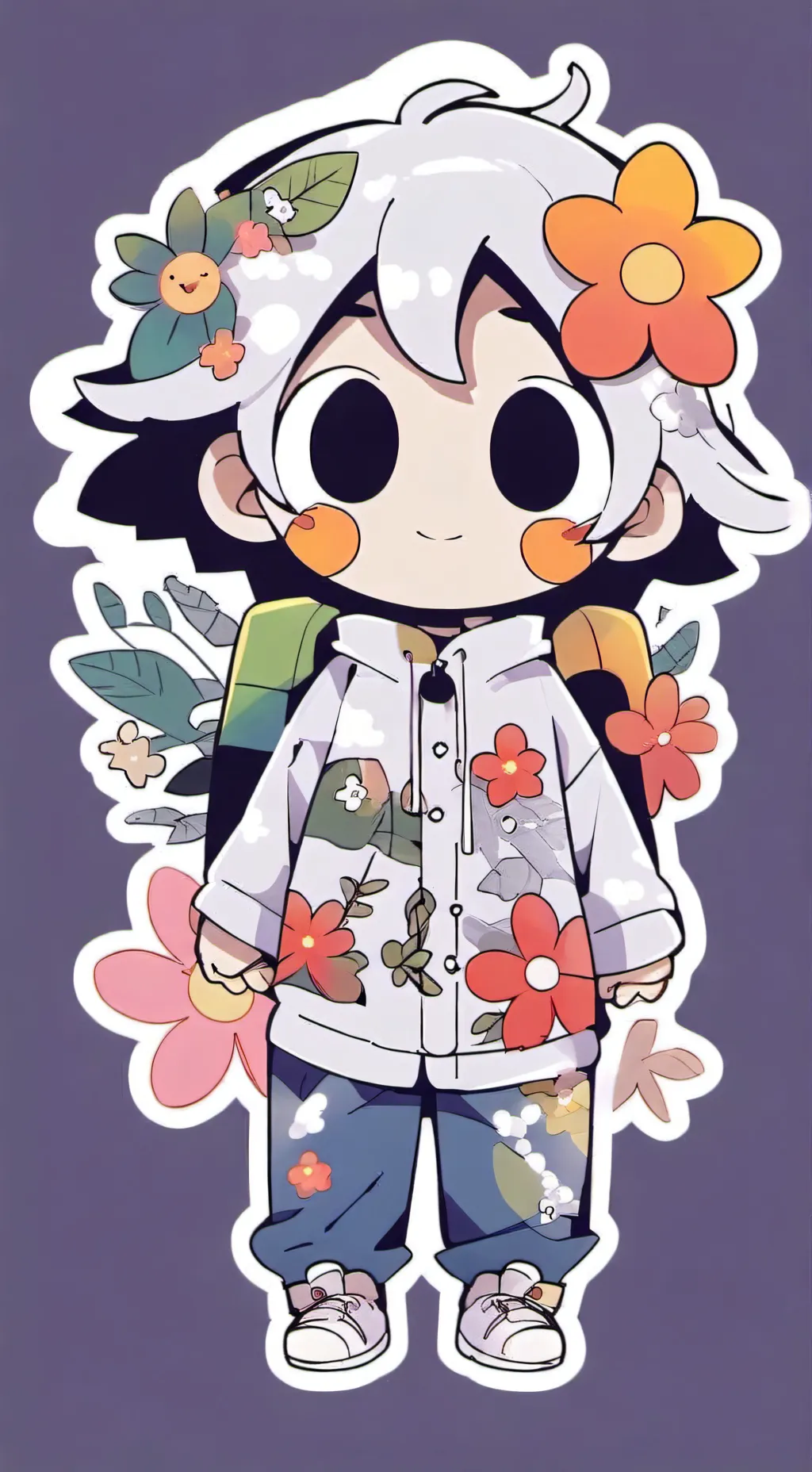 ai character: 📼Dandy📼 background