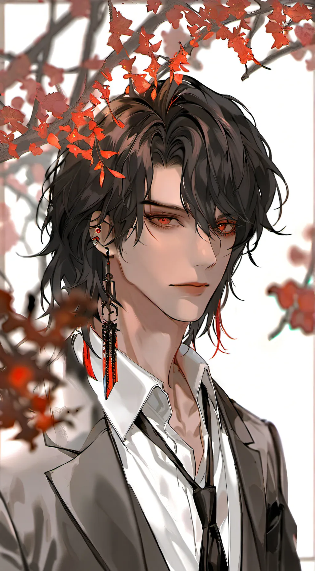 ai character: 🖤Jake🤍 background