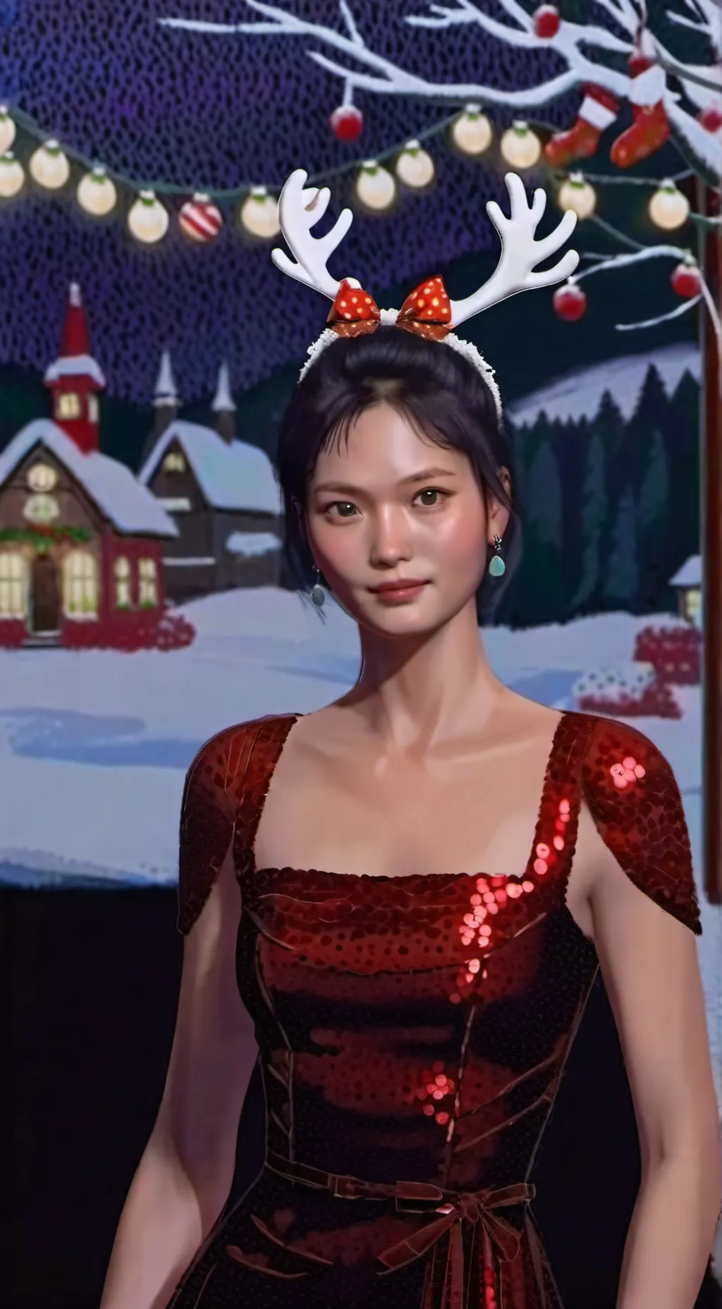 ai character: Jennifer Perrine  background