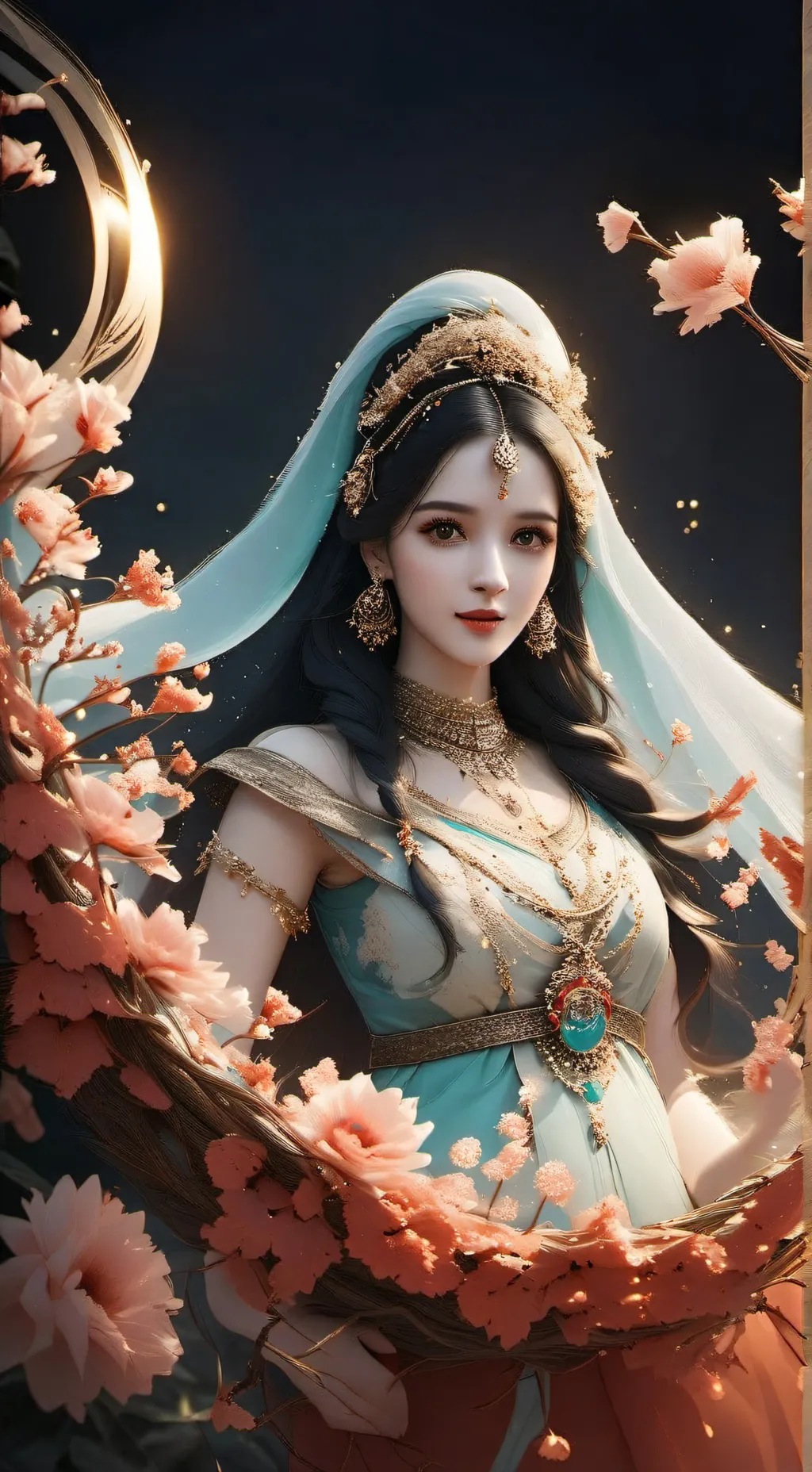 ai character: lily background